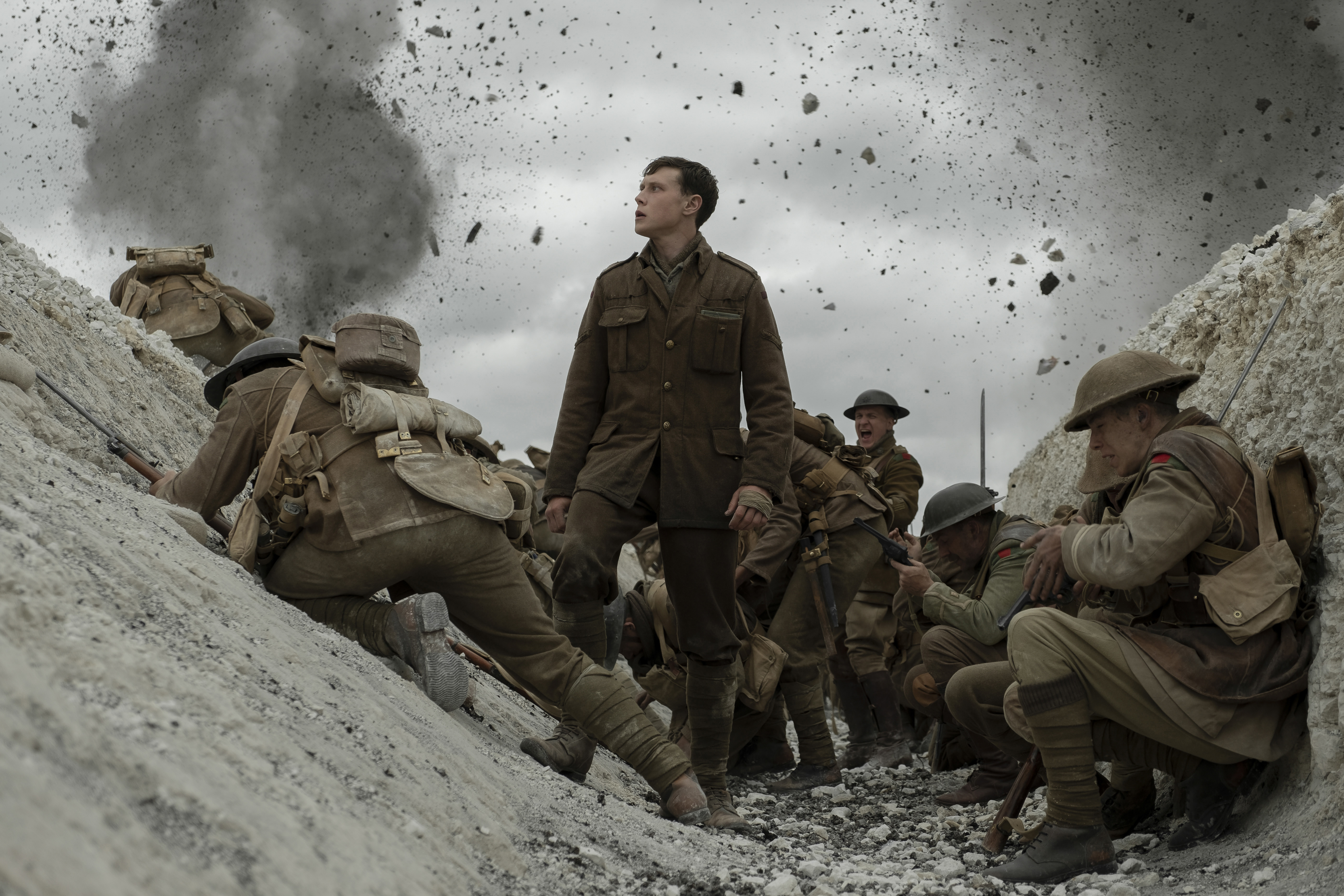 1917 Movie George Mackay 5606x3737