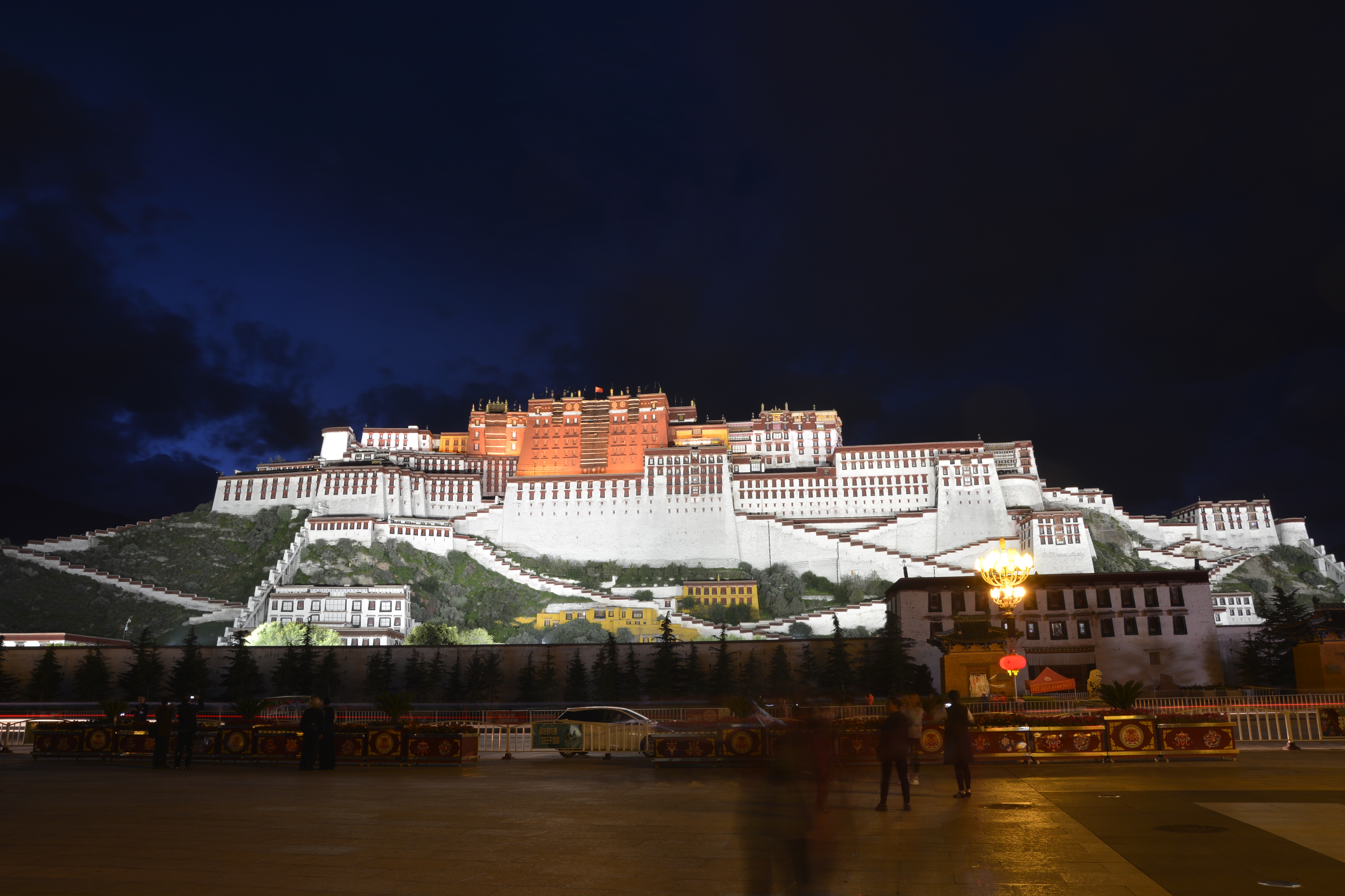 Potala Palace Tibet Lhasa Buddhism Town Square 6000x4000