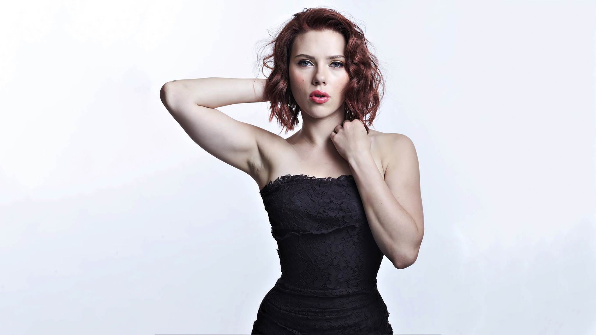 Actress Dress Scarlett Johansson 2048x1152