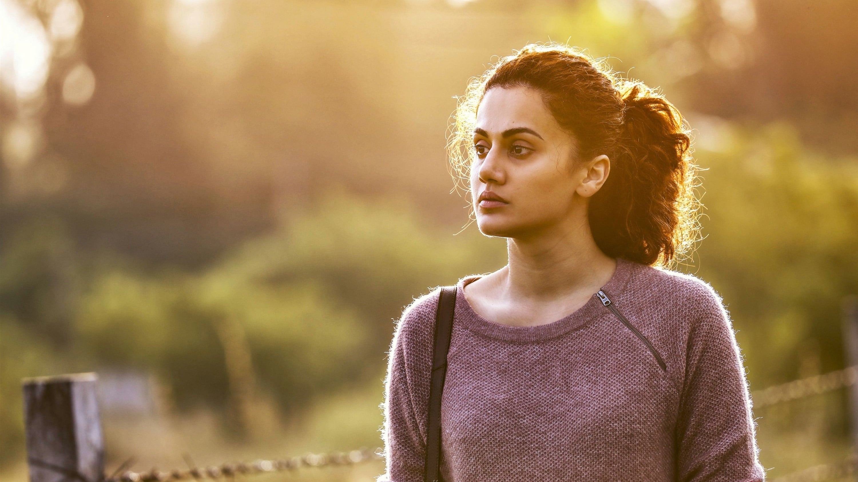 Actress Brunette Depth Of Field Indian Taapsee Pannu 3000x1685