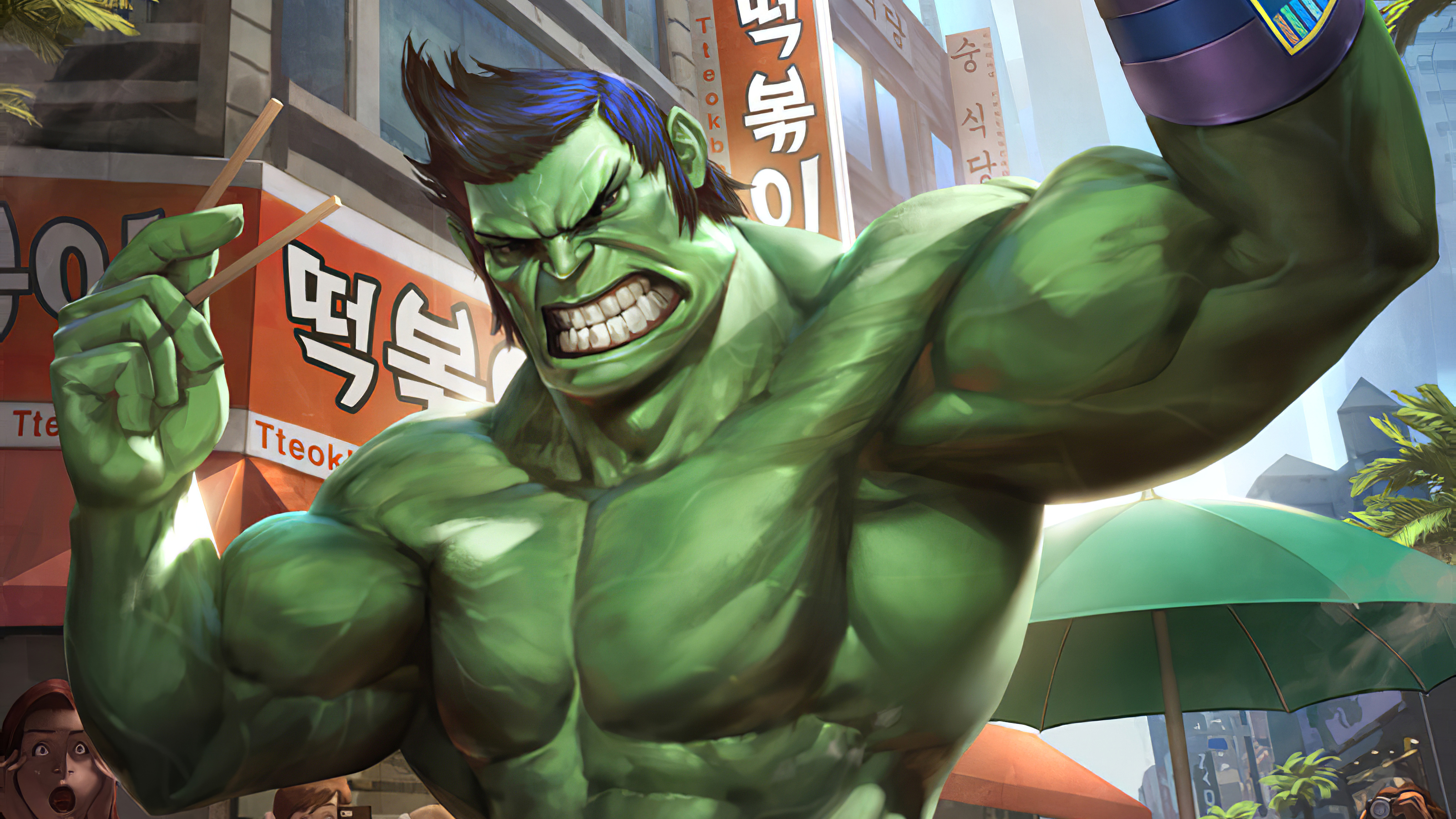 Hulk Marvel Comics 3200x1800