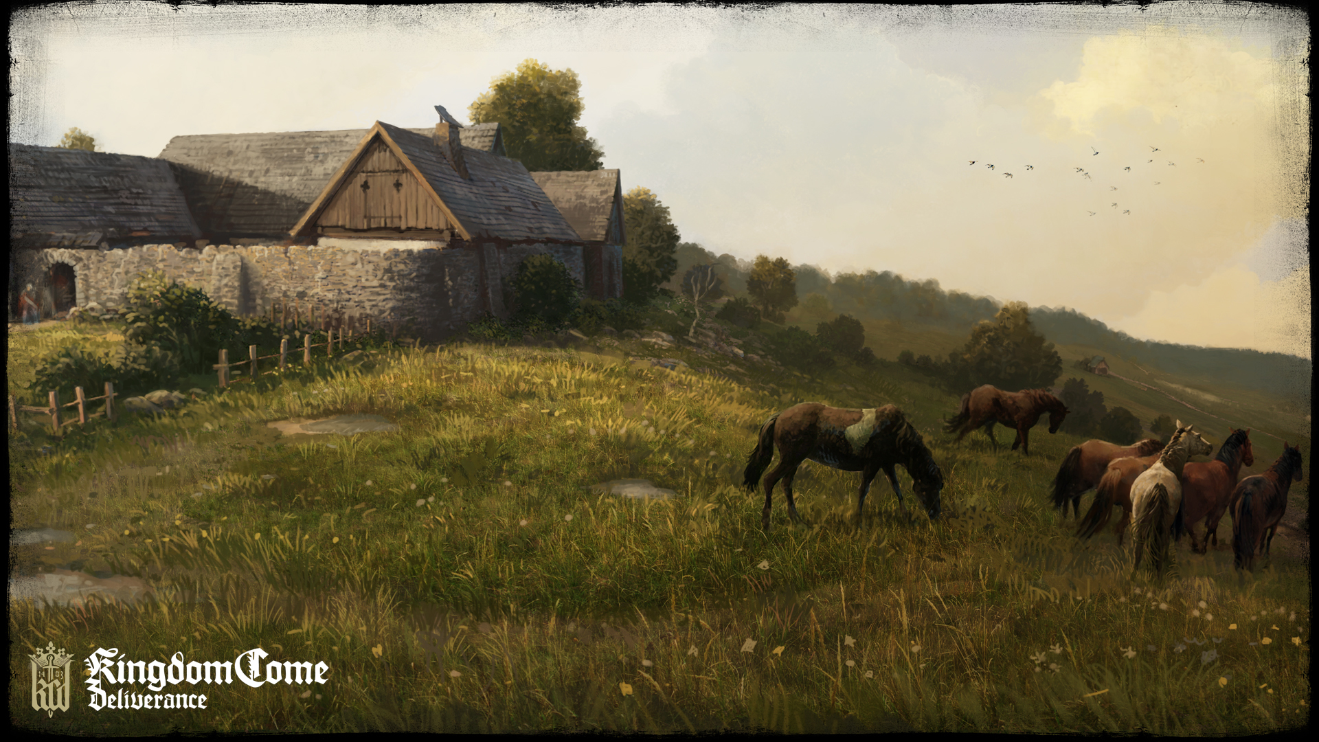 Horse Kingdom Come Deliverance Medieval Video Game 1920x1080