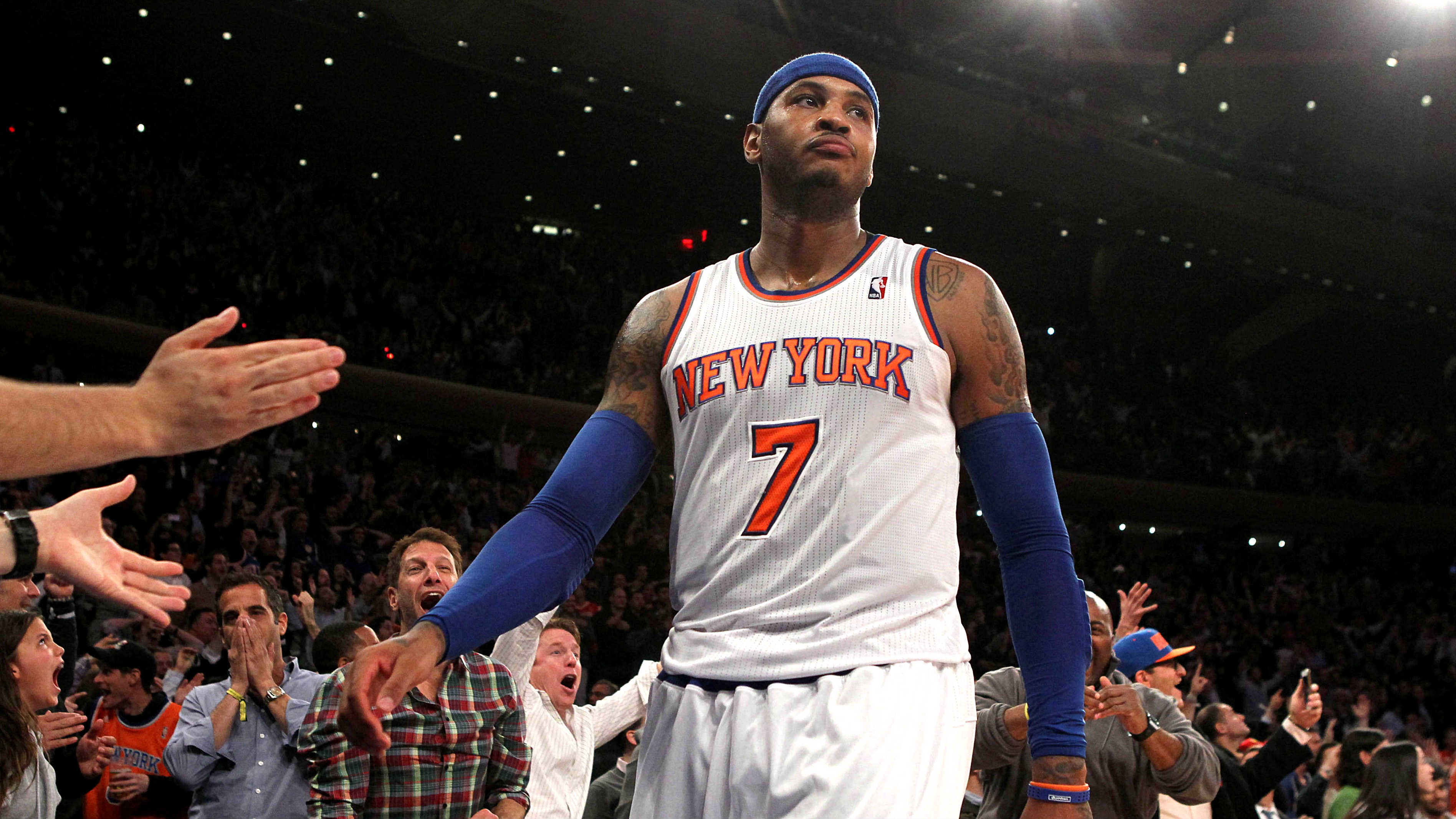 Basketball Carmelo Anthony Man Nba New York Knicks 3792x2133