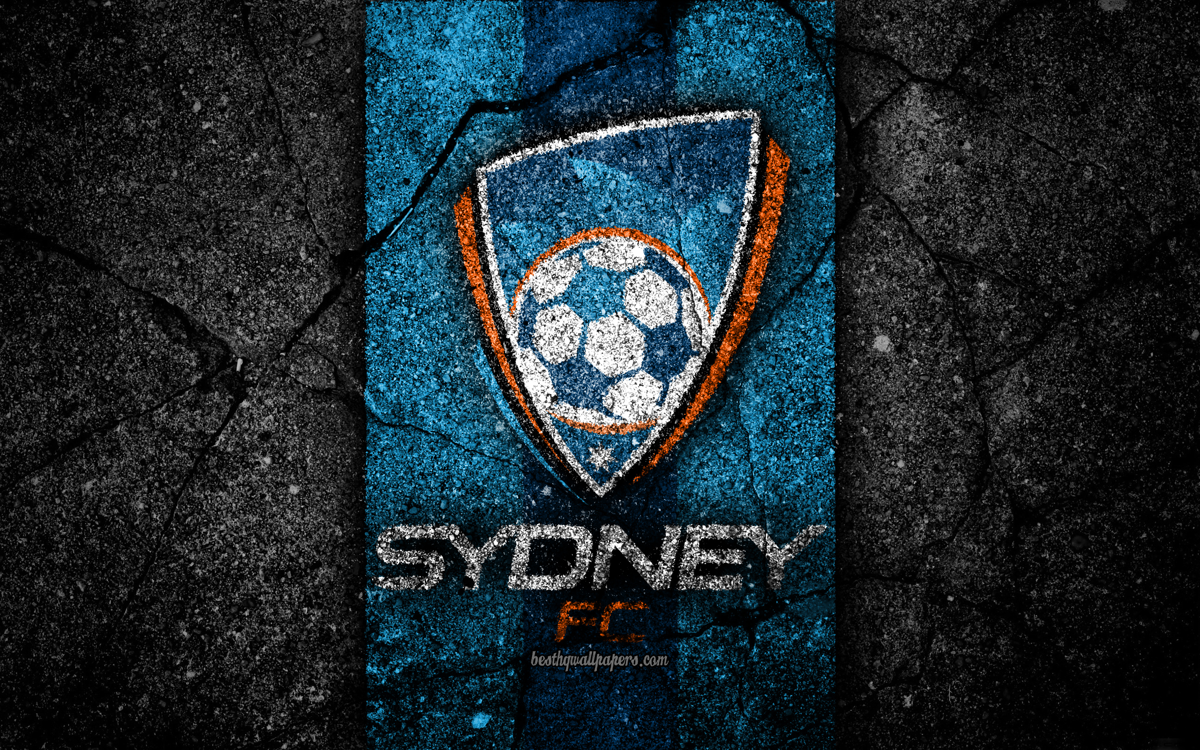 Emblem Logo Soccer Sydney Fc 3840x2400