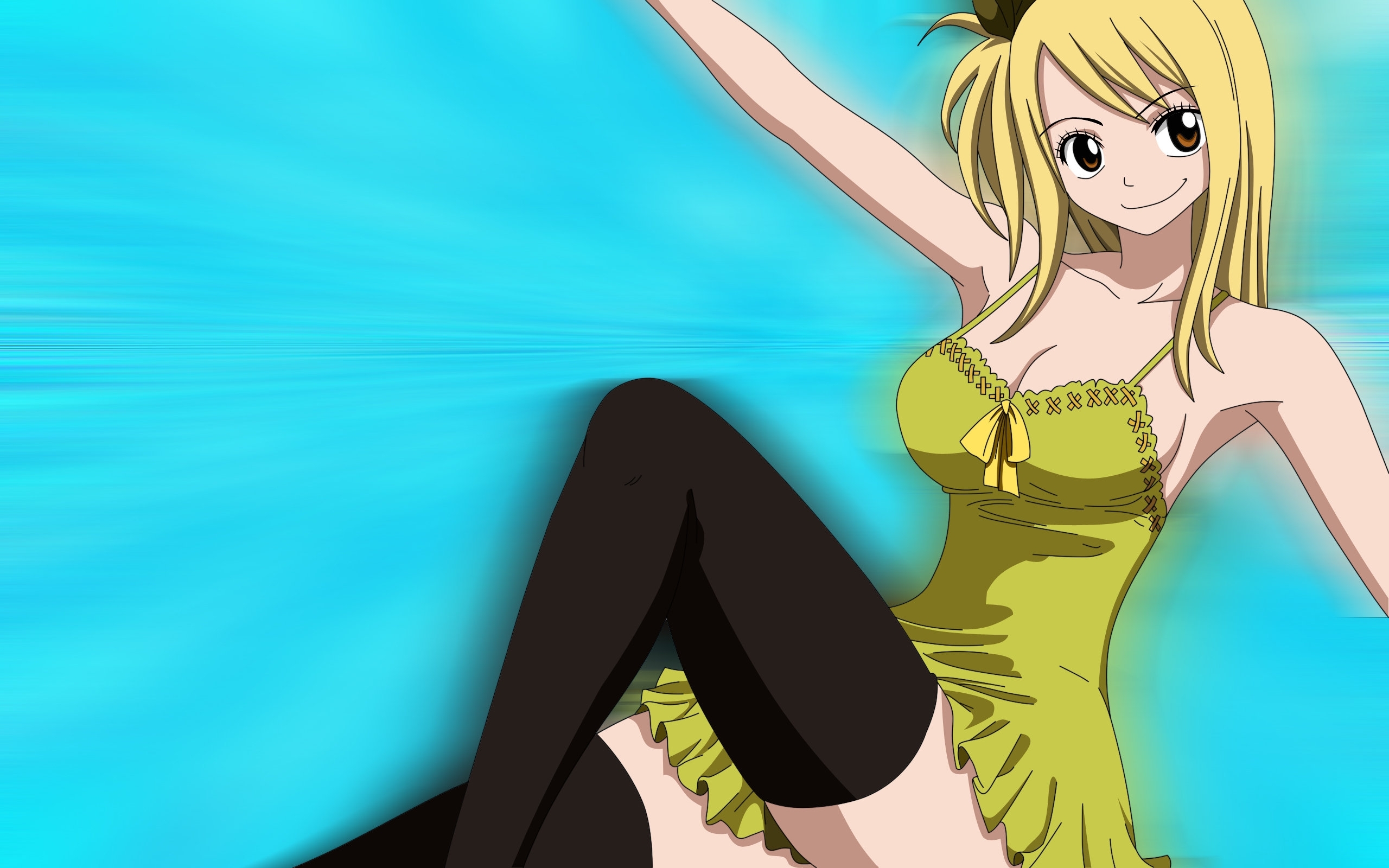 Fairy Tail Anime Girls Heartfilia Lucy 2560x1600