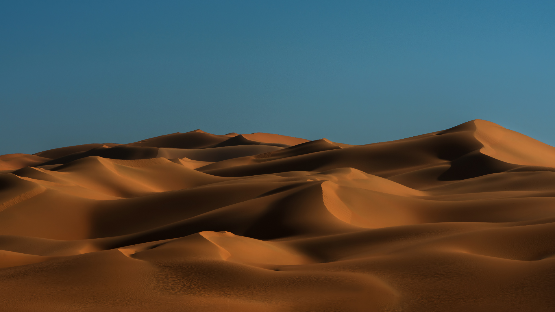 Desert Sunlight Nature Dunes 1920x1080