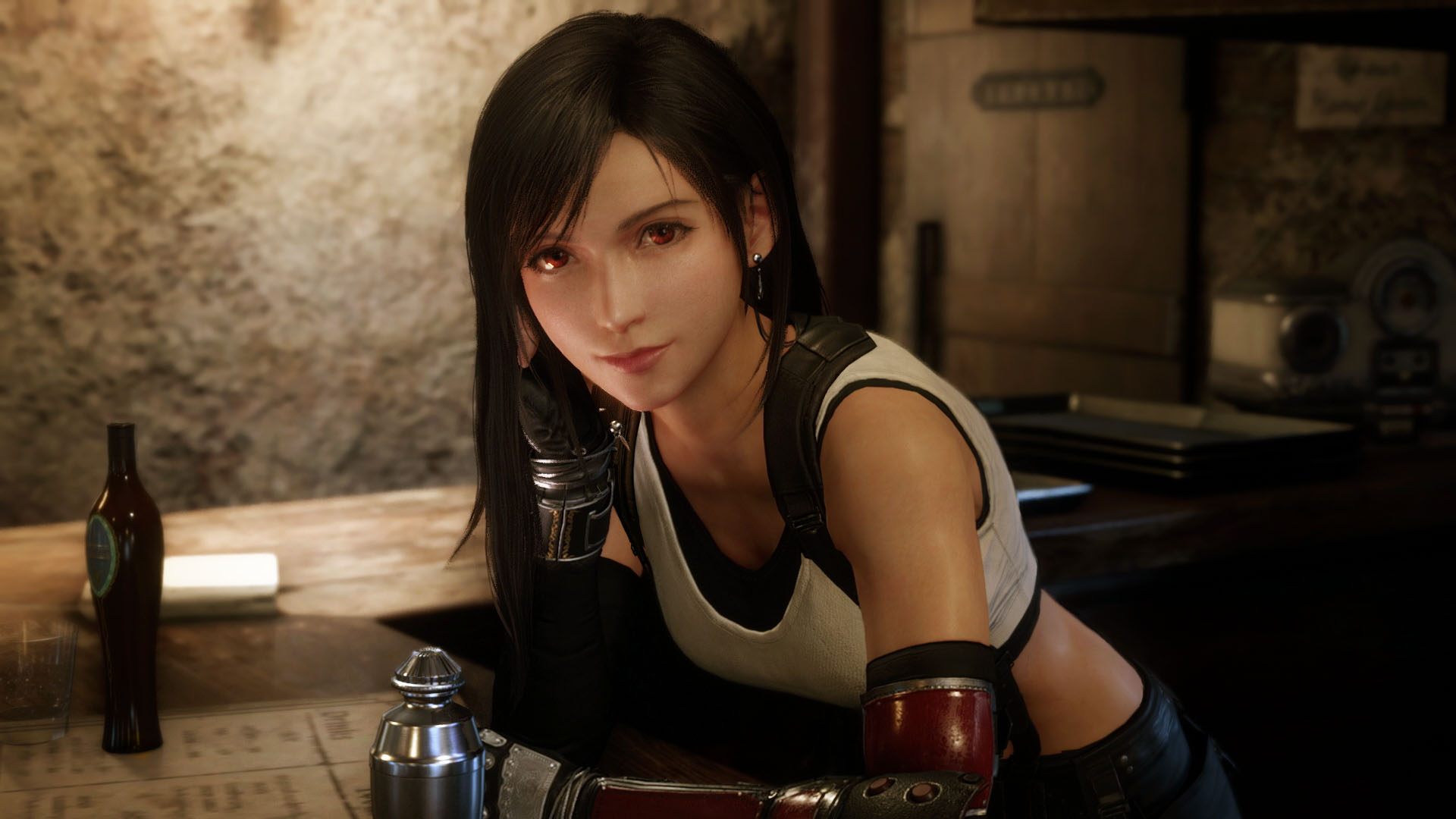 Final Fantasy Final Fantasy Vii Final Fantasy Vii Remake Tifa Lockhart 1920x1080