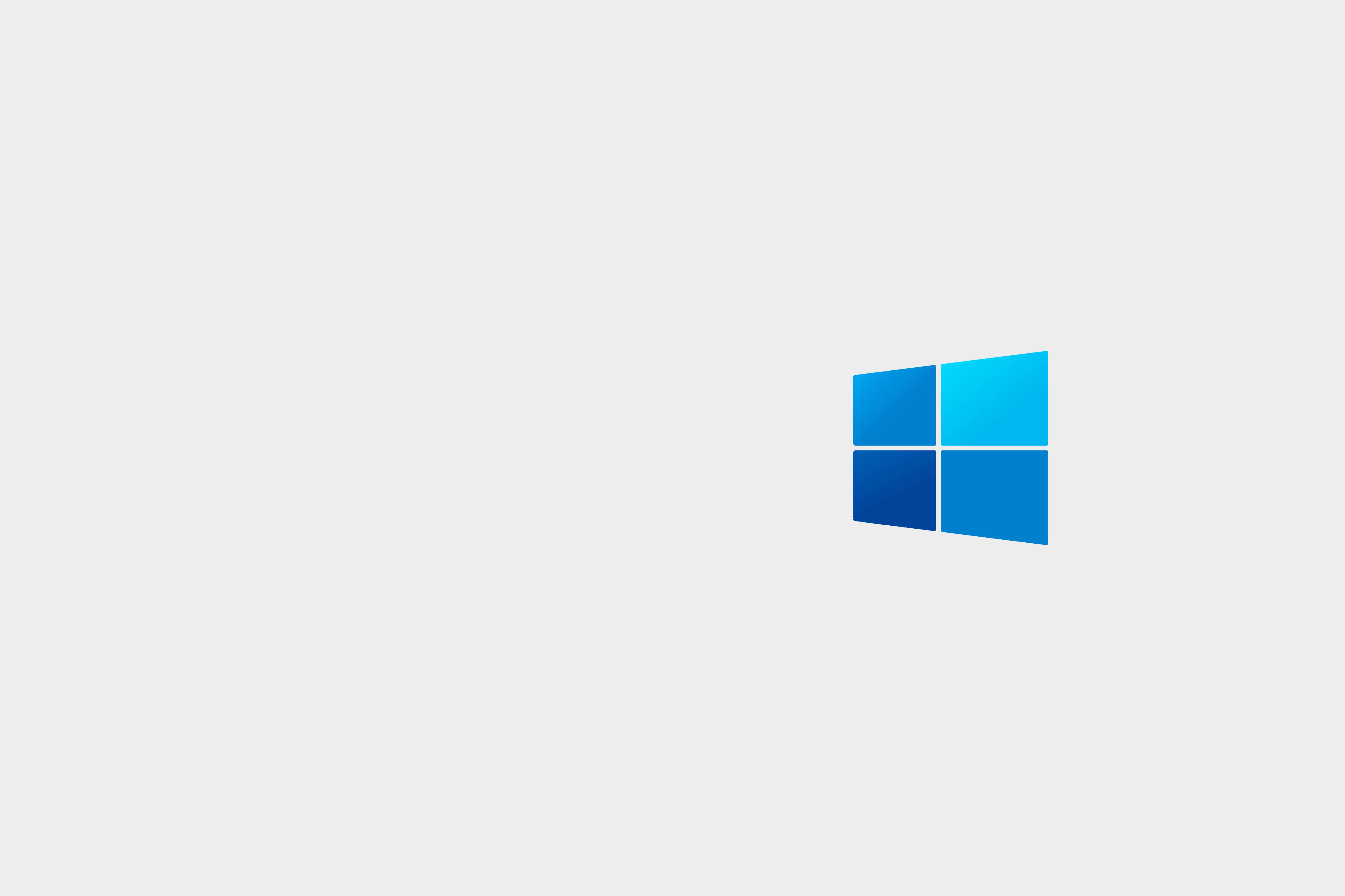 Blue Logo Microsoft Windows 10 4500x3000