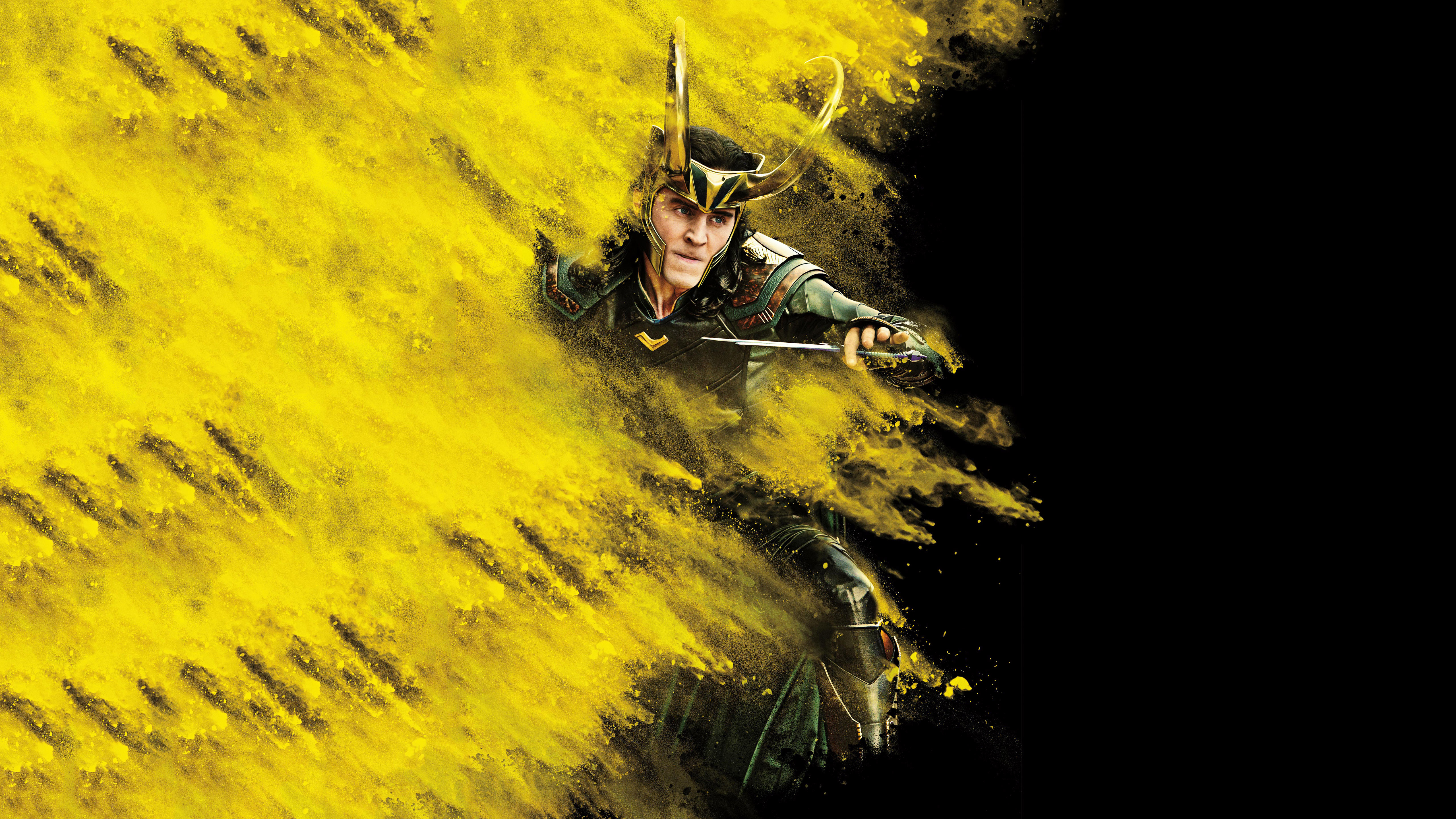 Loki Thor Ragnarok Tom Hiddleston 5120x2880