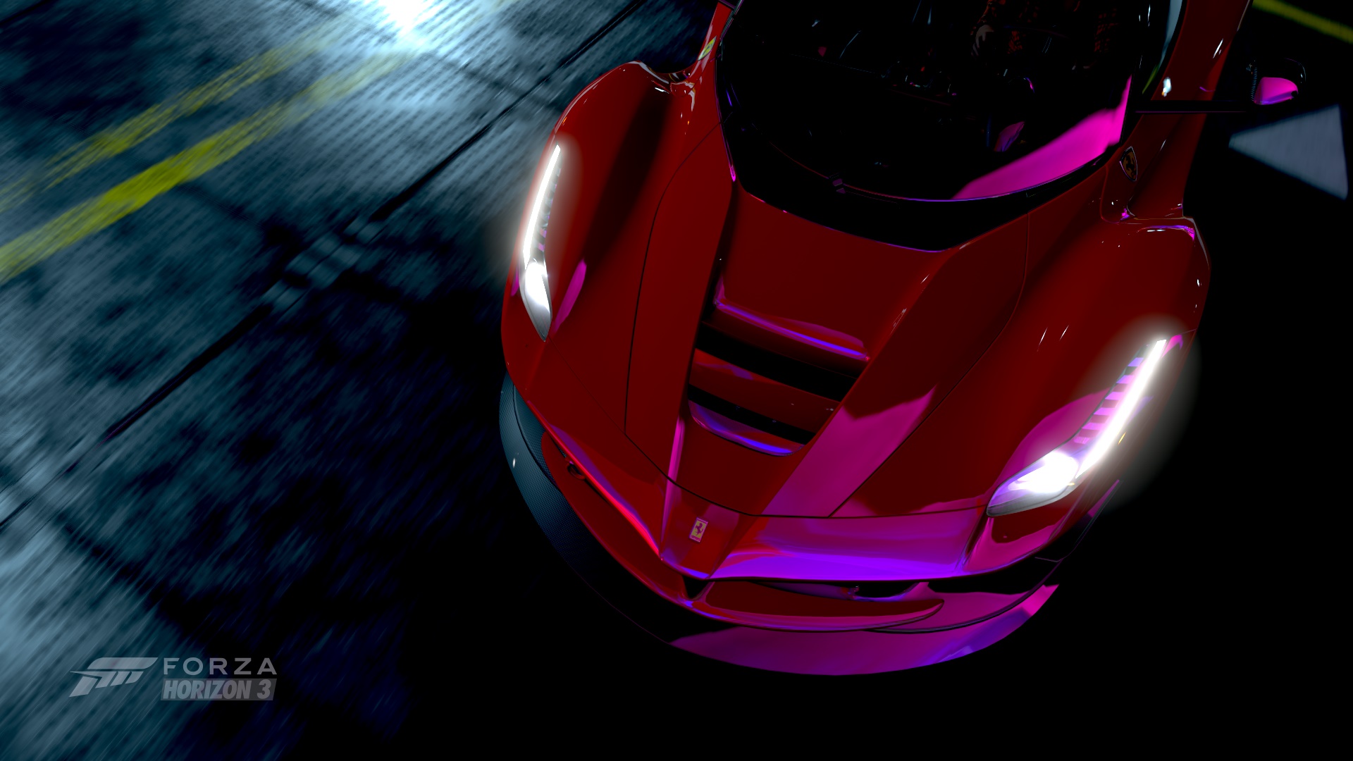 Car Ferrari Laferrari Forza Horizon 3 Video Game 1920x1080
