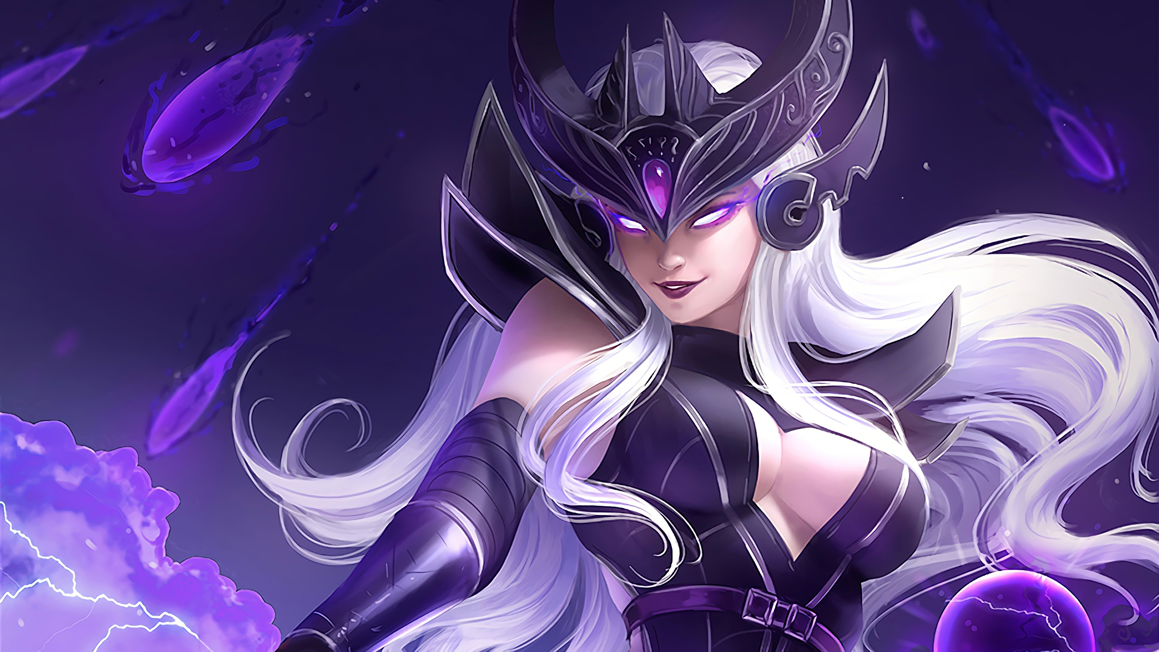 League Of Legends Video Games Syndra Syndra League Of Legends 3840x2160