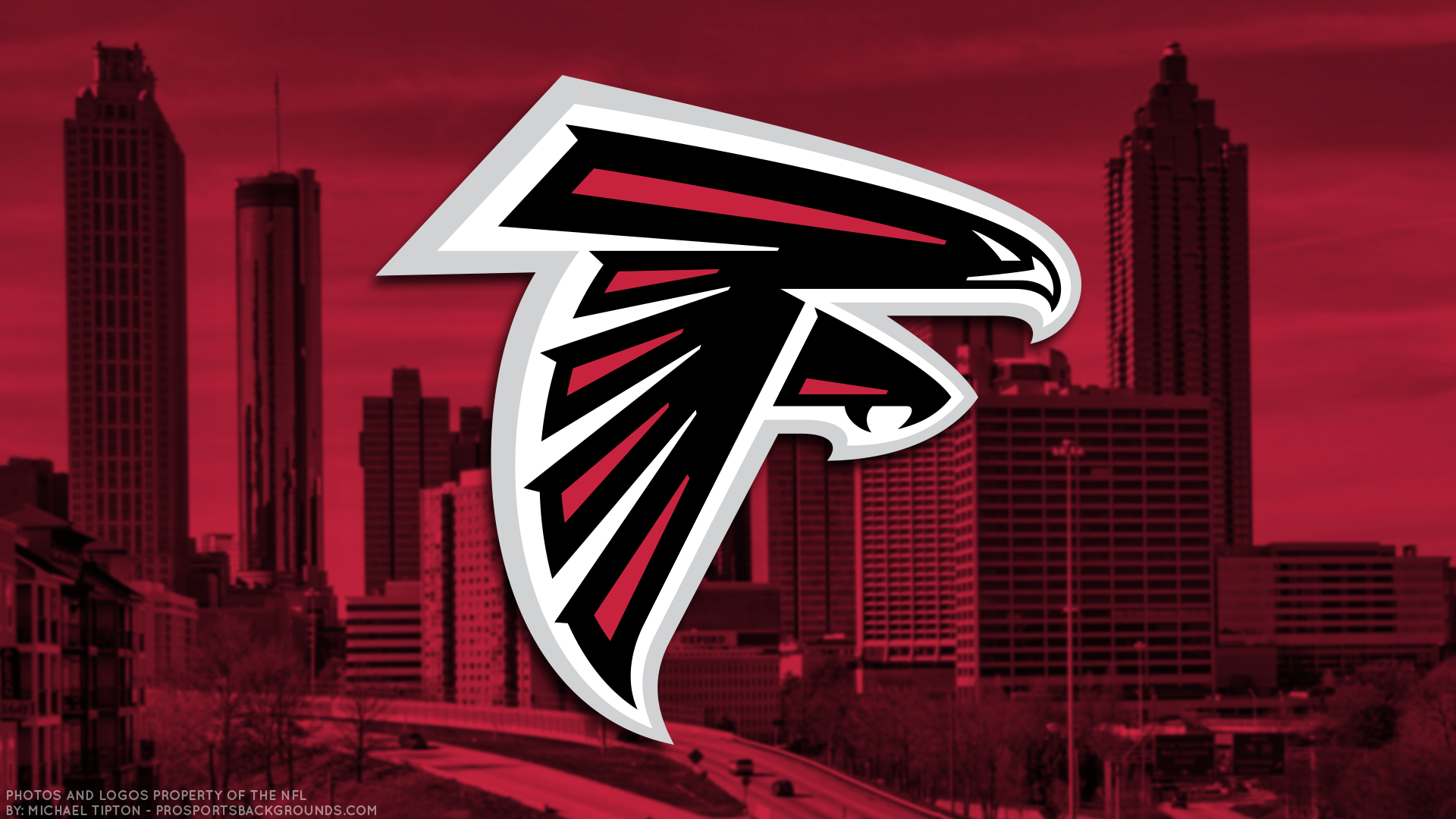 Atlanta Falcons Emblem Logo Nfl 1920x1080