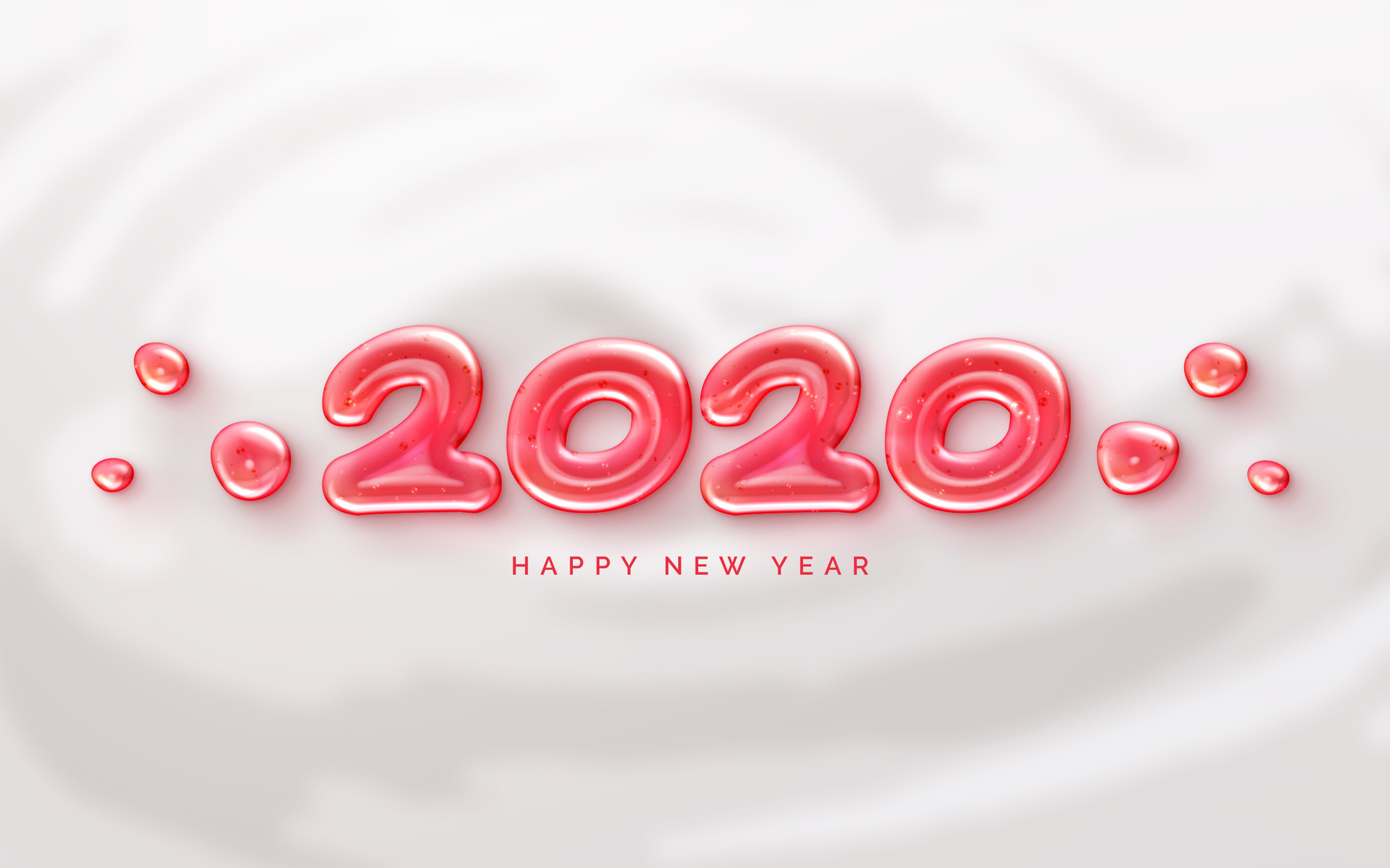 Happy New Year New Year New Year 2020 3840x2400