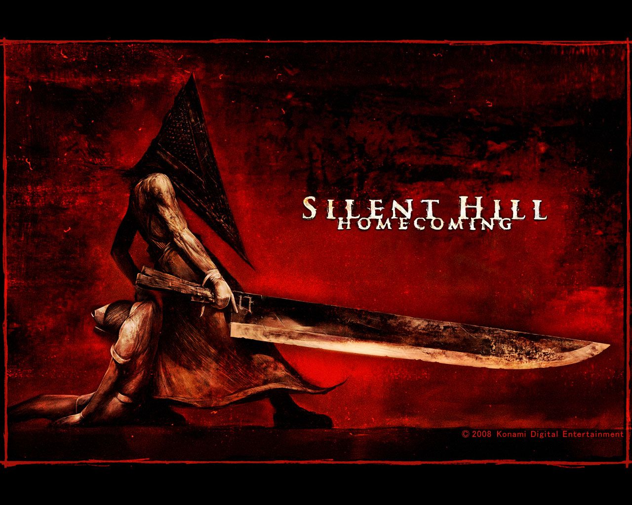 Silent Hill Pyramid Head Artwork 1280x1024