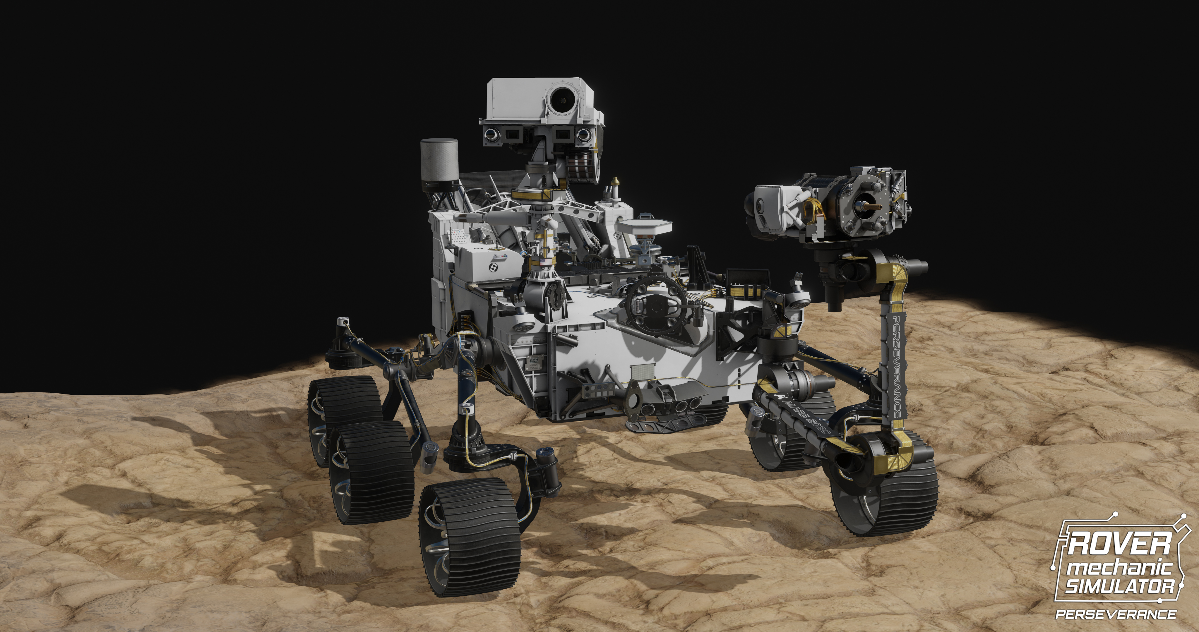 Perseverance Mars Robot Mars Rover Rover Video Games 4096x2160