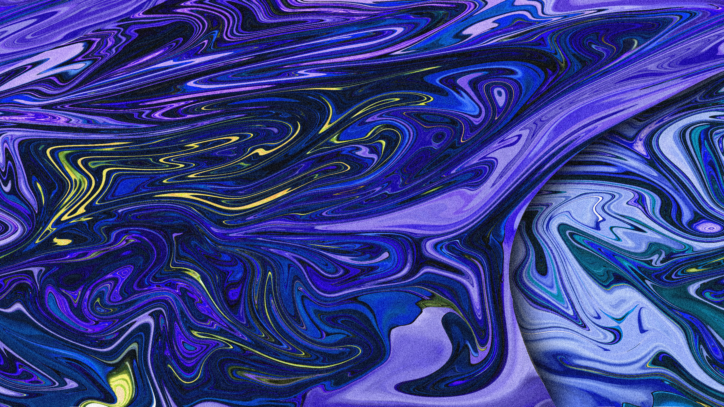Abstract Fluid Colorful Interference Dark Liquid 2894x1628