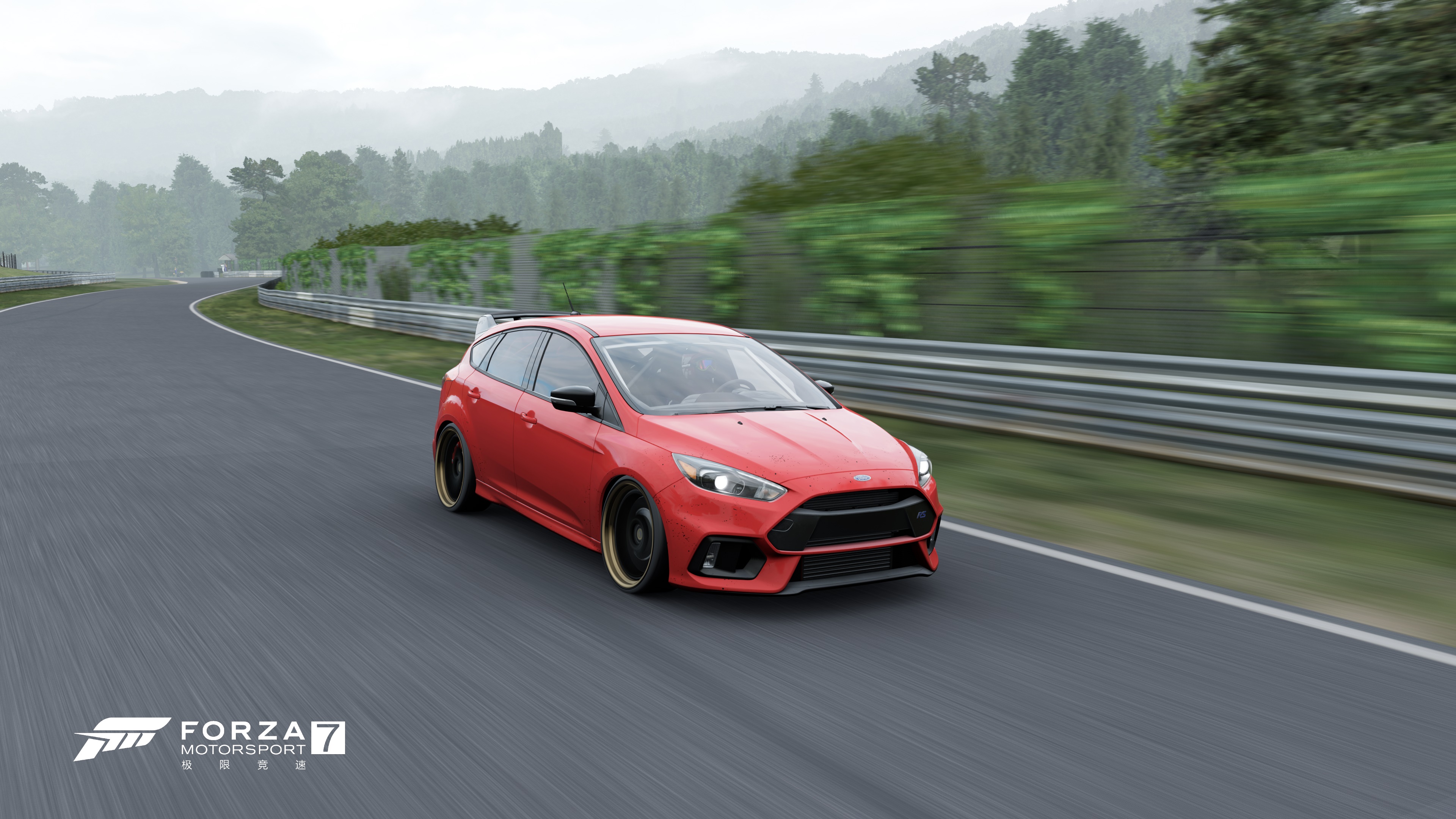 Ford Focus RS Car 3840x2160