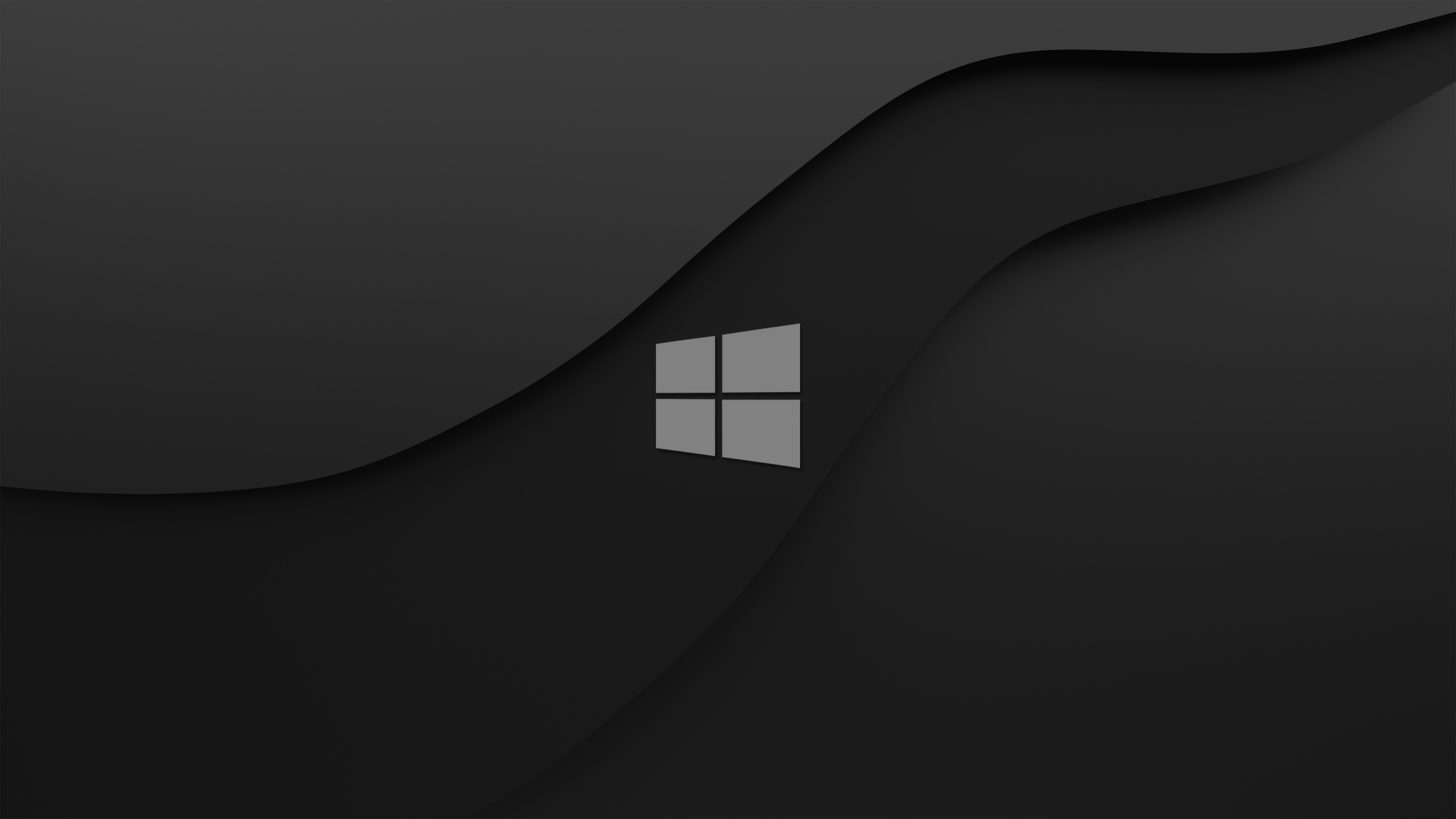 Black Logo Windows 3554x1999