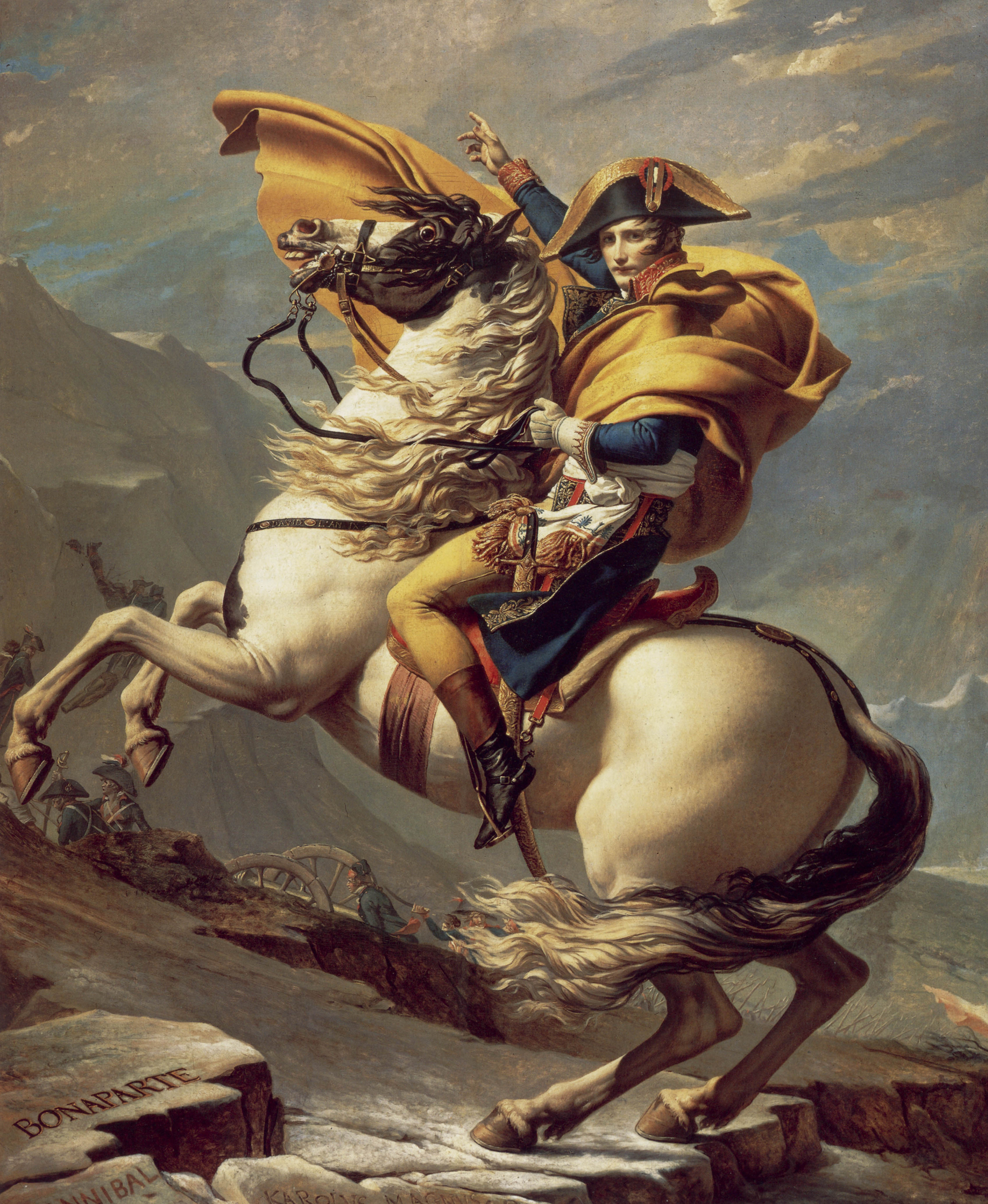 Jacques Louis David Painting French Revolution Napoleon Bonaparte