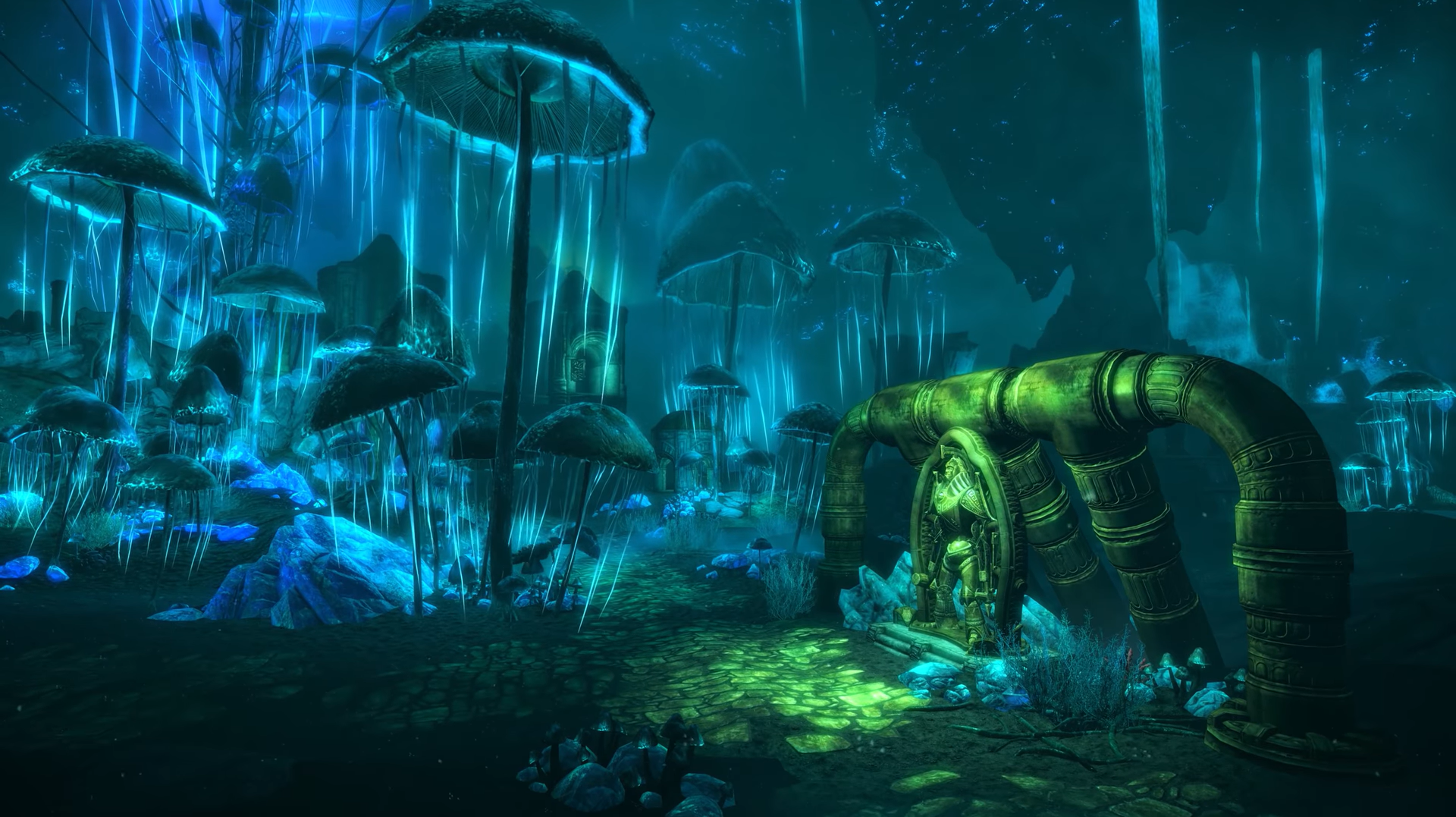Underworld Magic Mushrooms The Elder Scrolls V Skyrim 1920x1077