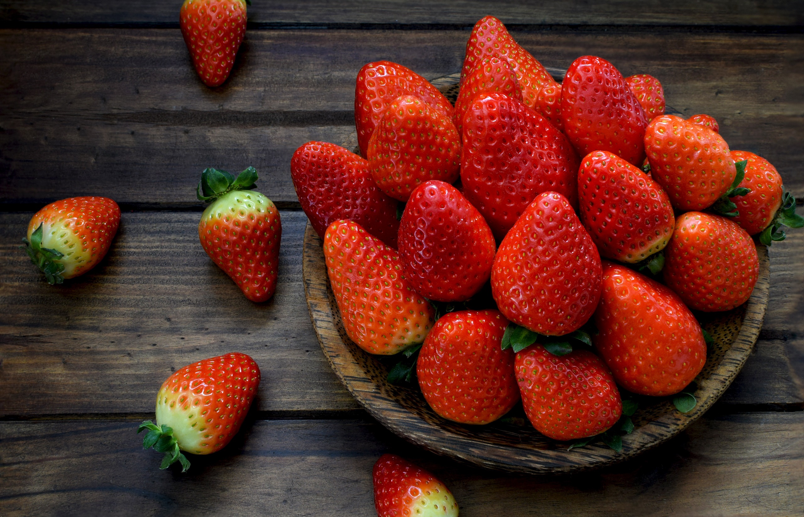 Still Life Food Berries Fruit Strawberries 2560x1648