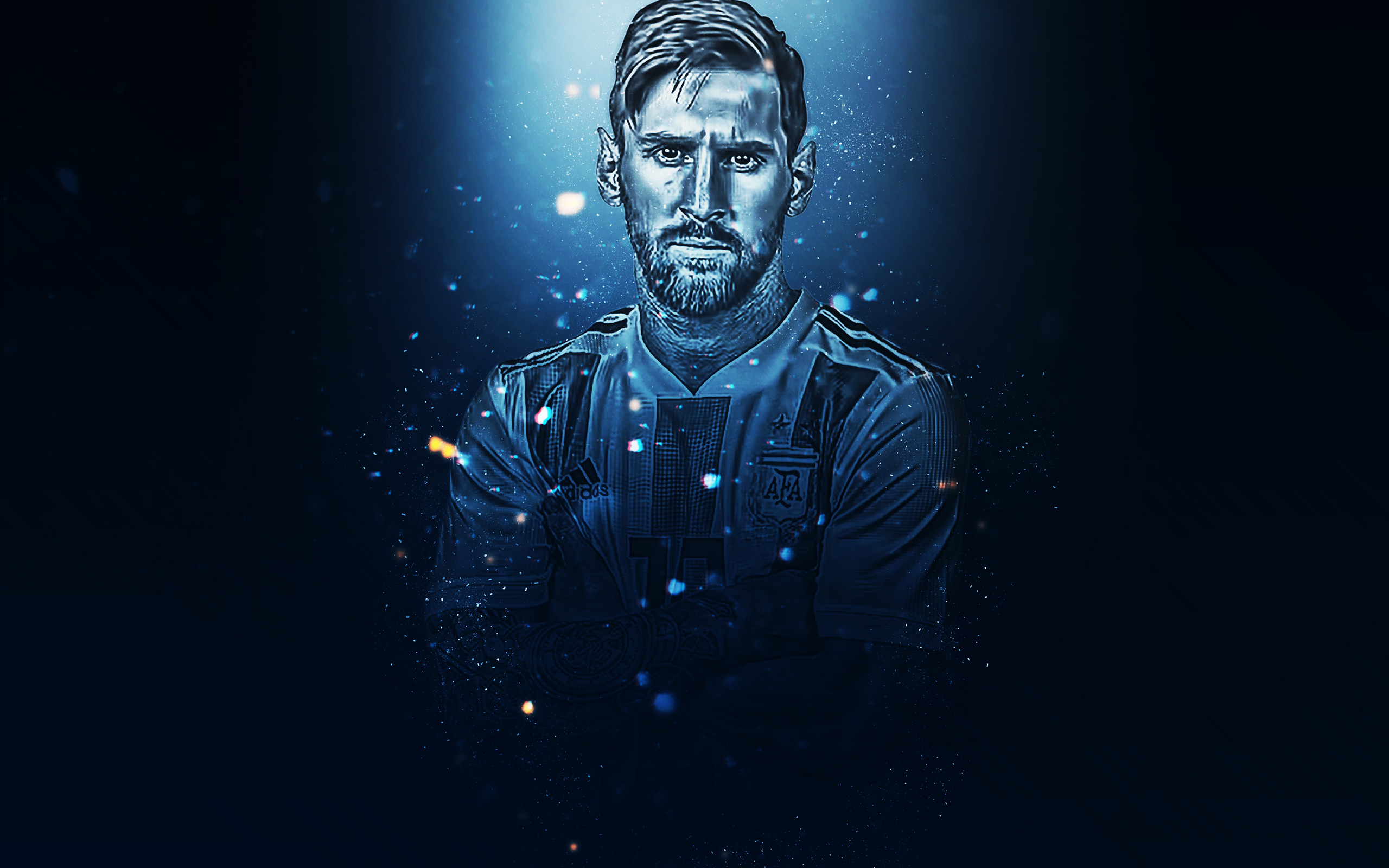 Argentinian Lionel Messi Soccer 2560x1600