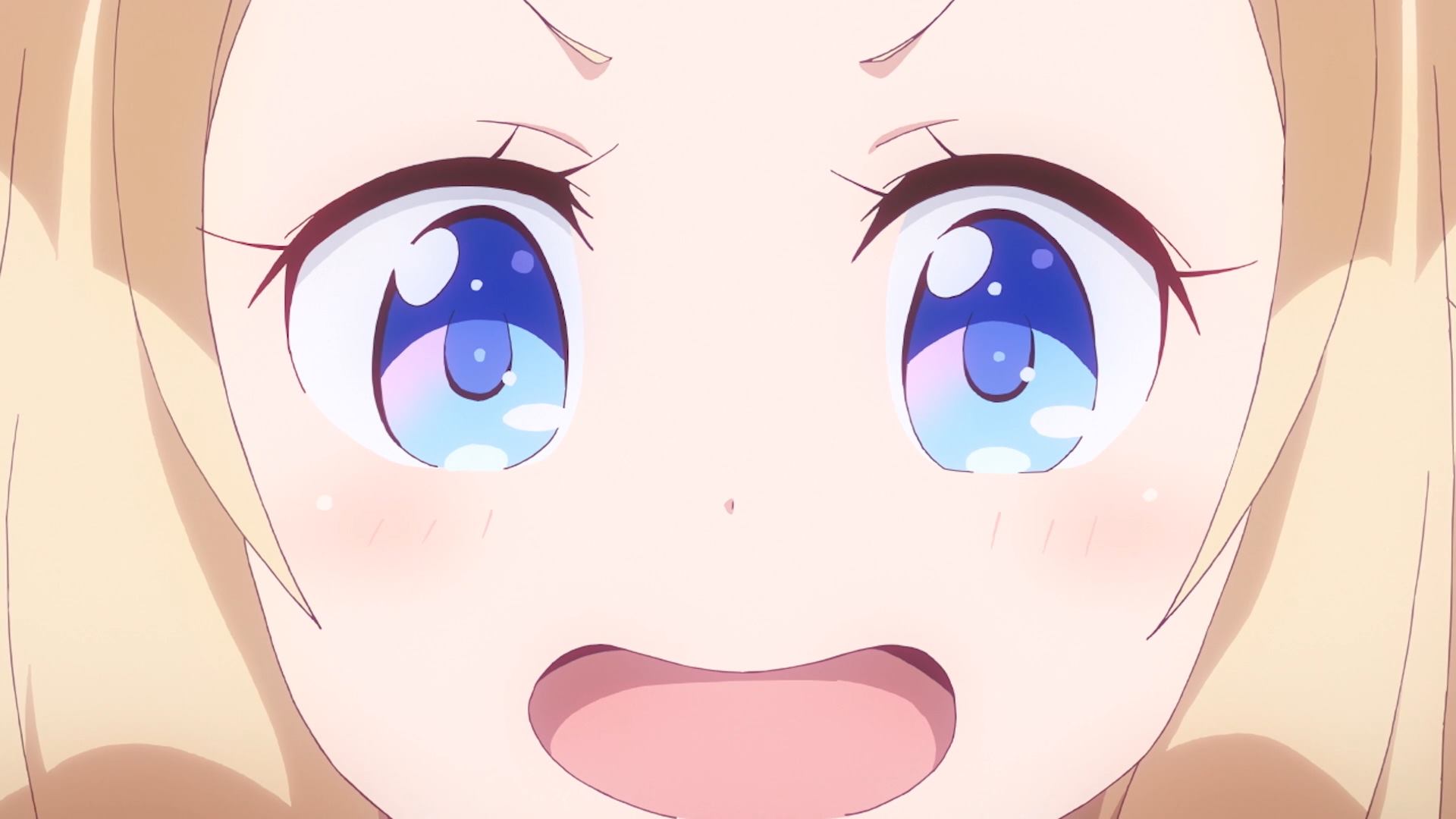 New Game Nene Sakura Anime Girls Blonde Blue Eyes Smiling 1920x1080