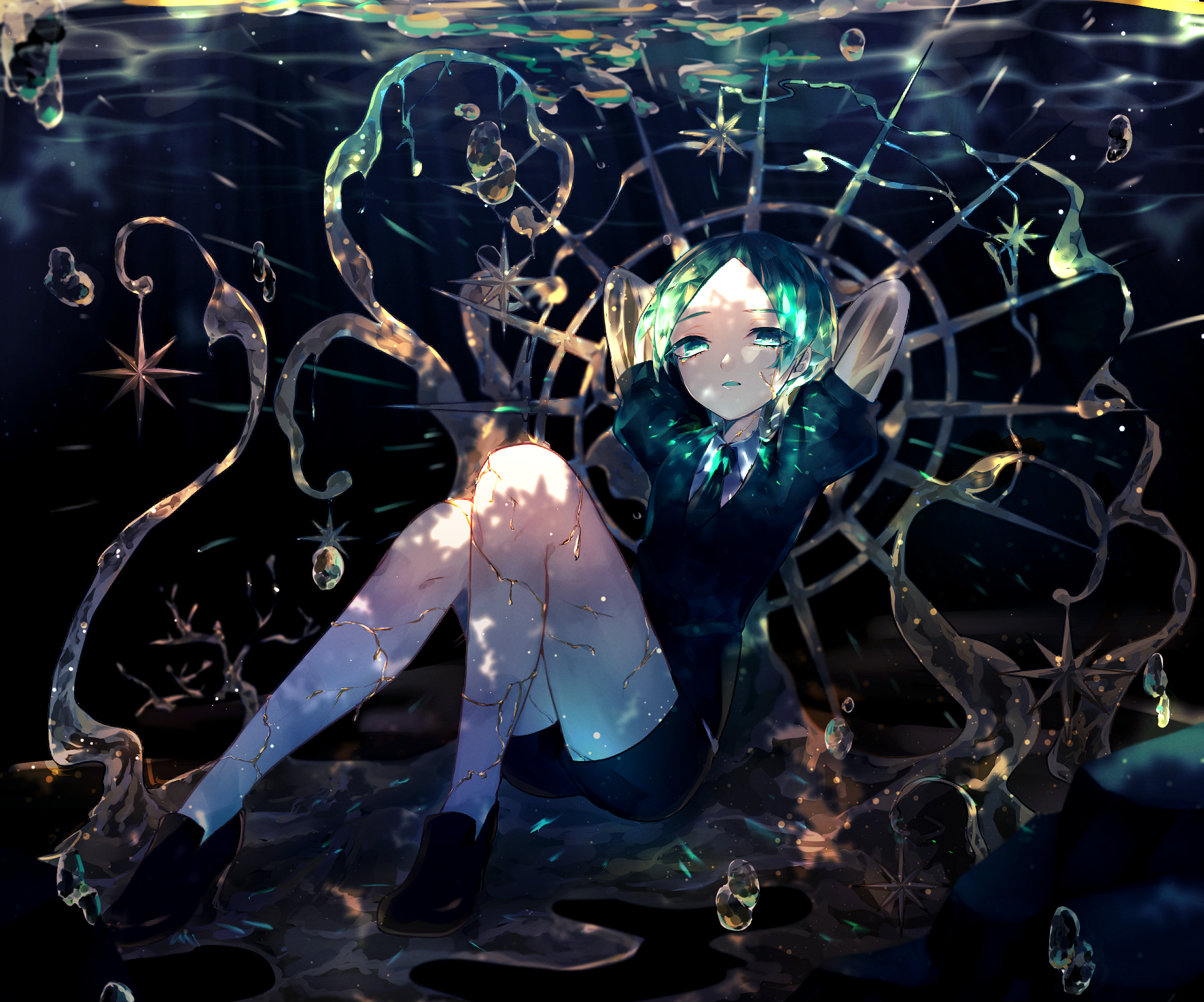 Houseki No Kuni Anime Anime Girls Phos Houseki No Kuni 2000x1664