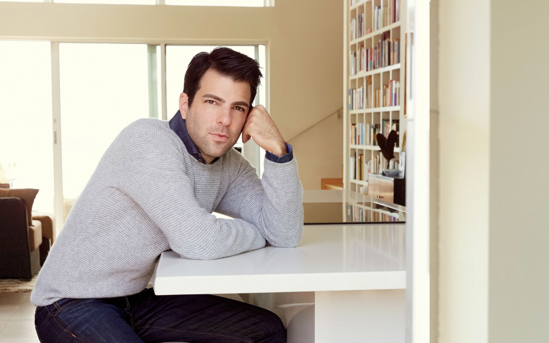 Actor Boy Man Zachary Quinto 1920x1200