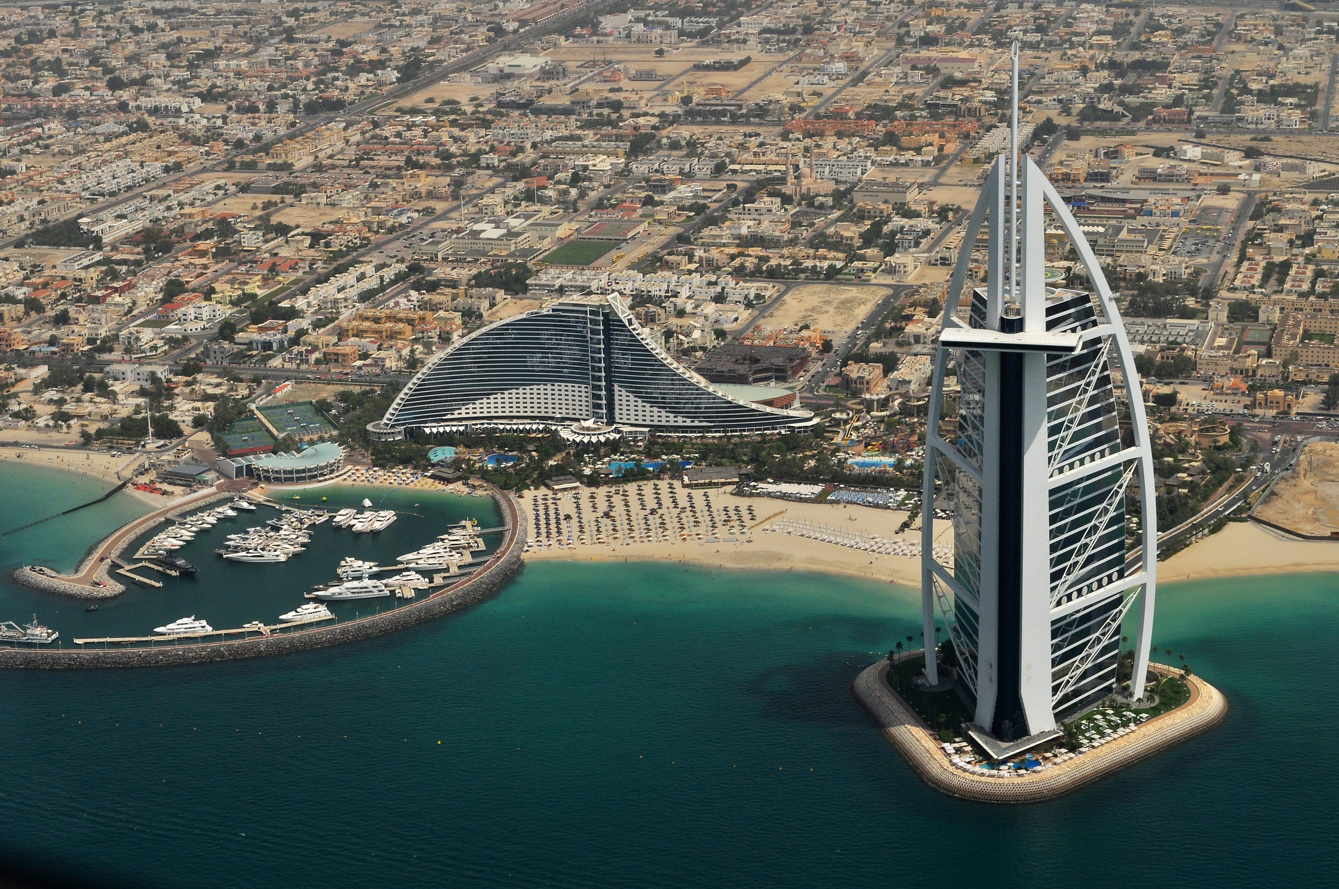Building Burj Al Arab City Dubai United Arab Emirates 4288x2848