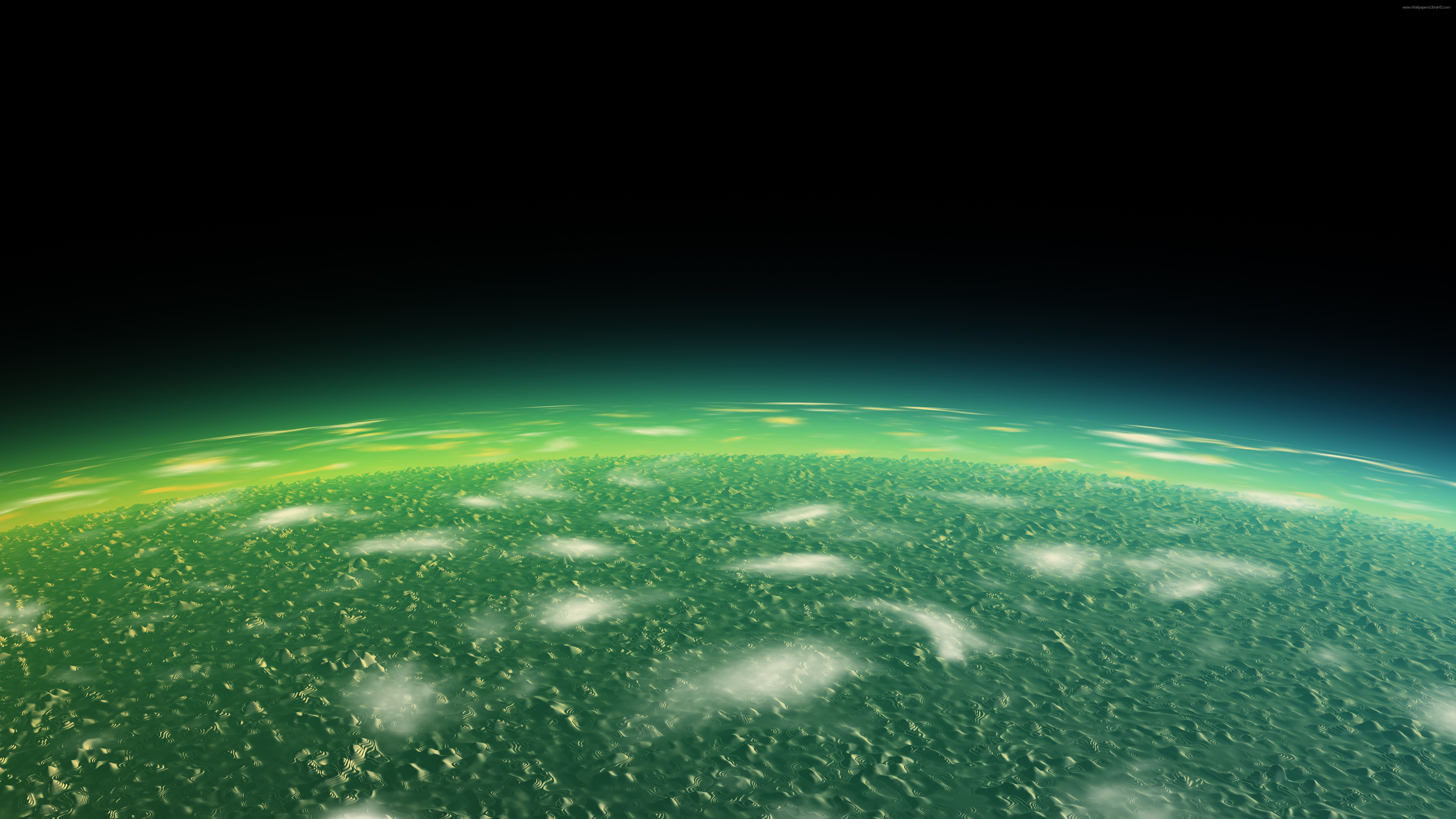 Green Planet Space 7680x4320