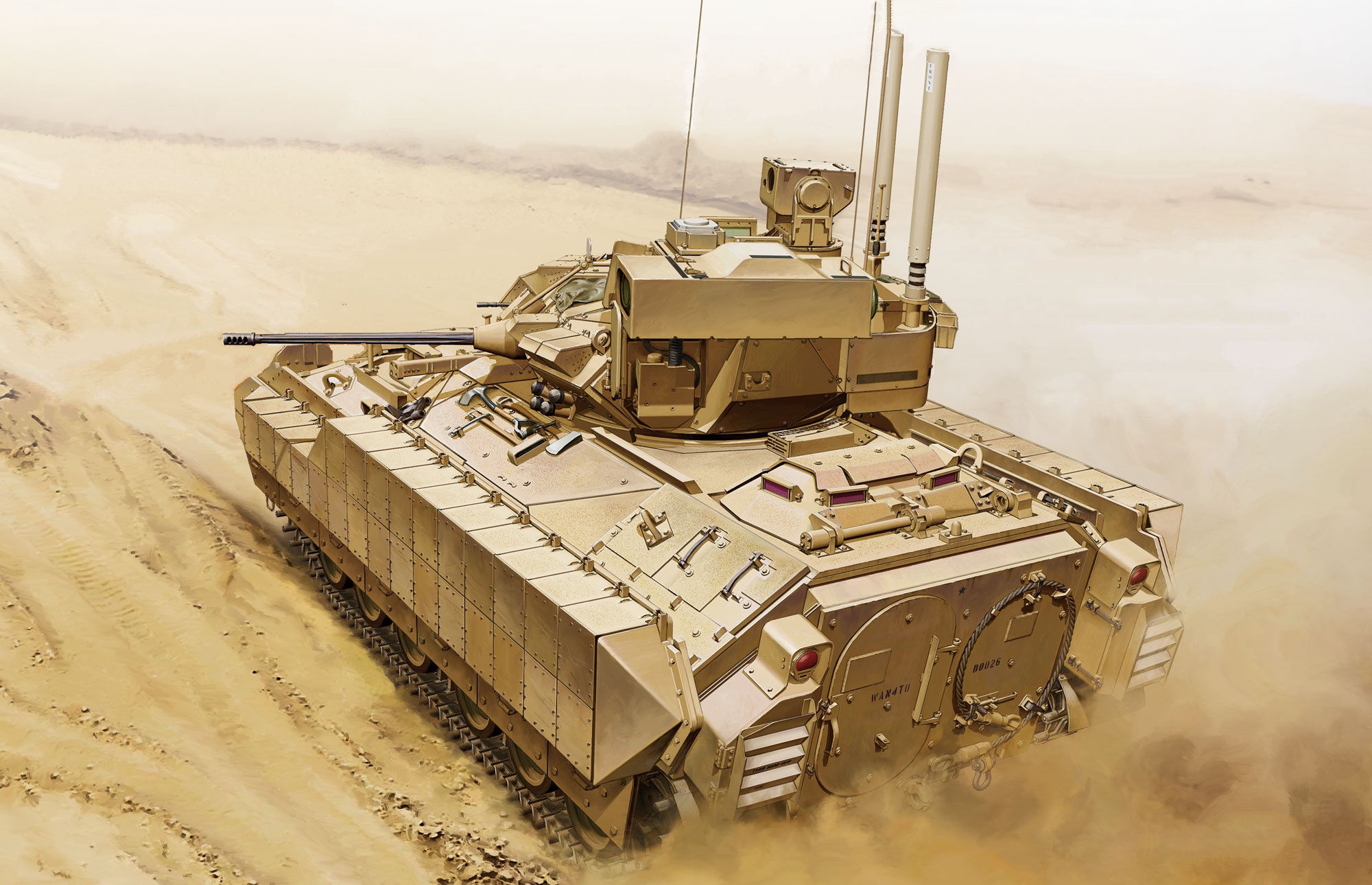 Artistic Bmp 3 Infantry Fighting Vehicle Vehicle 2000x1289