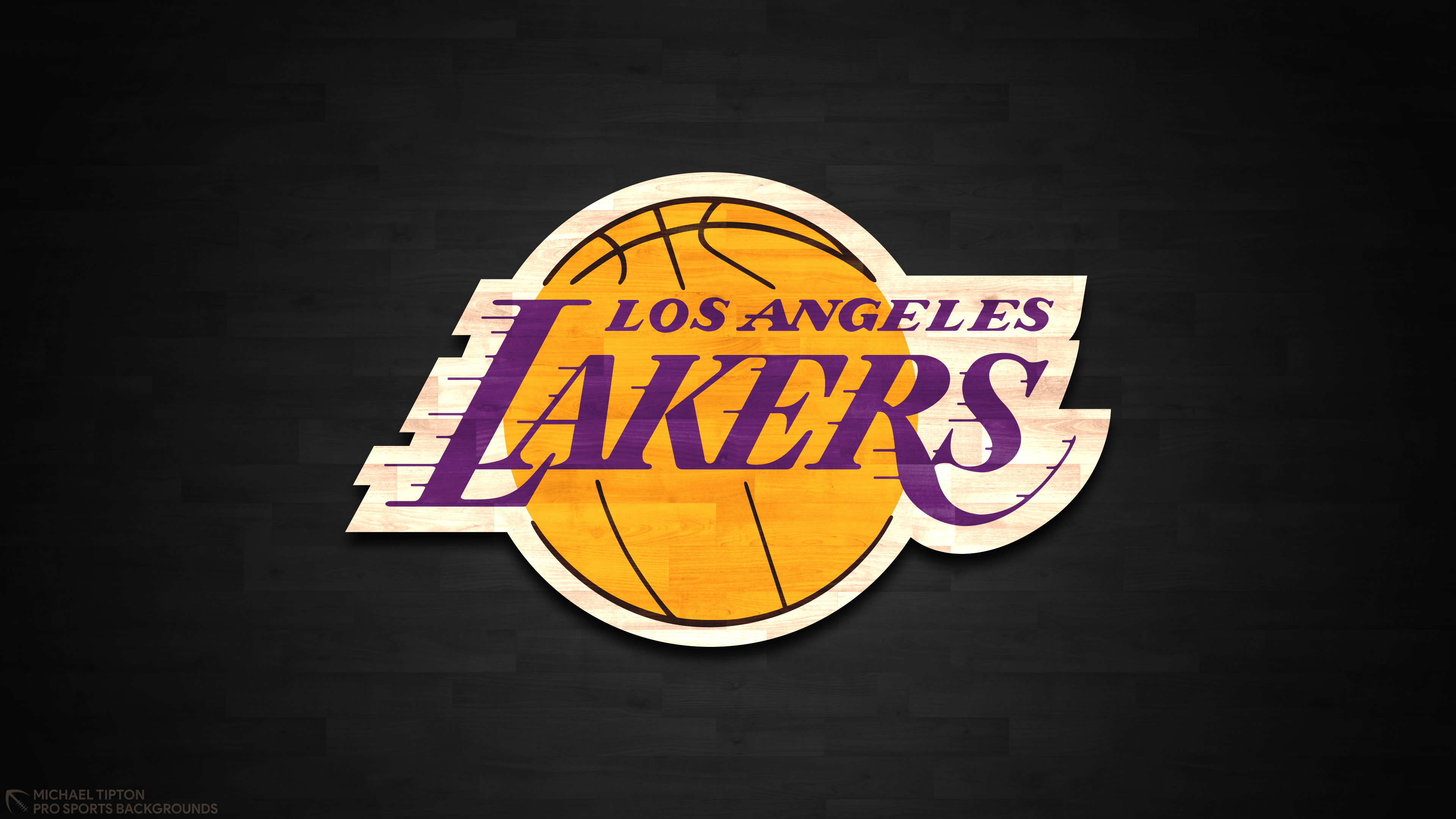 Basketball Logo Los Angeles Lakers Nba 3840x2160