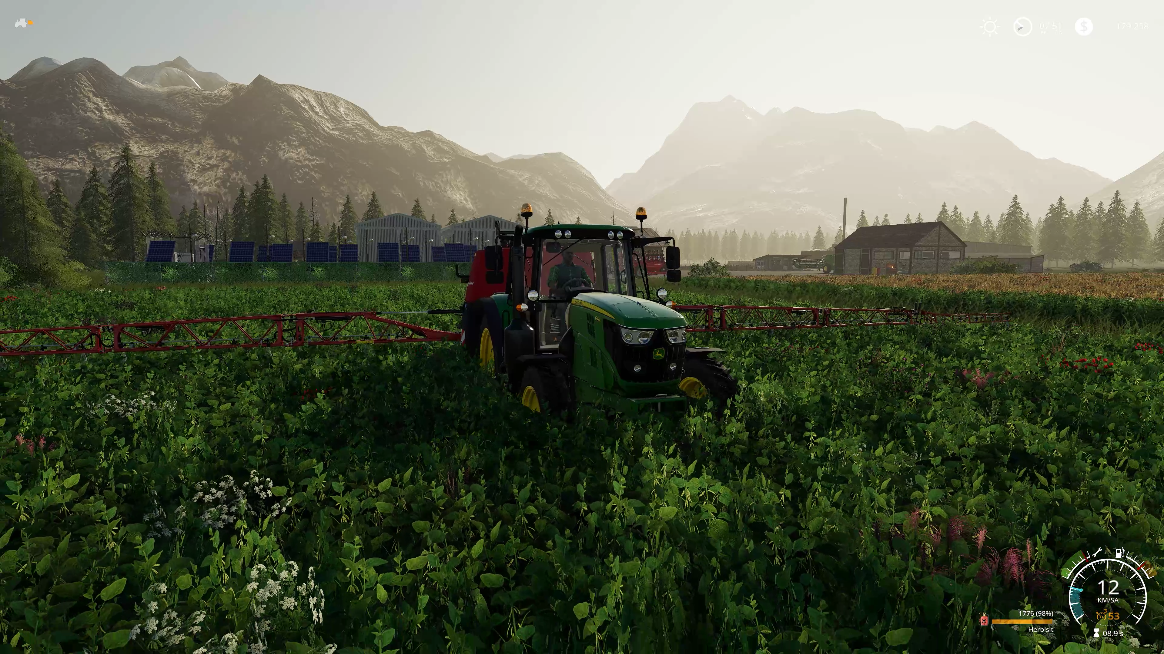 Farm Farming Farming Simulator Farming Simulator 2019 Tractors Crops Video Game Art 3840x2160
