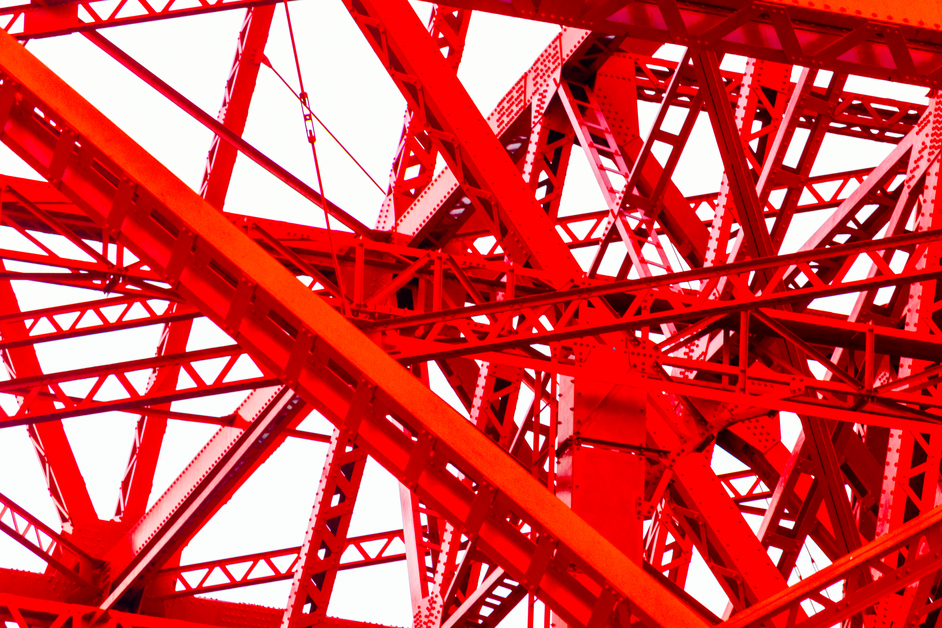 Tokyo Tower Neon Genesis Evangelion Red 3830x2554