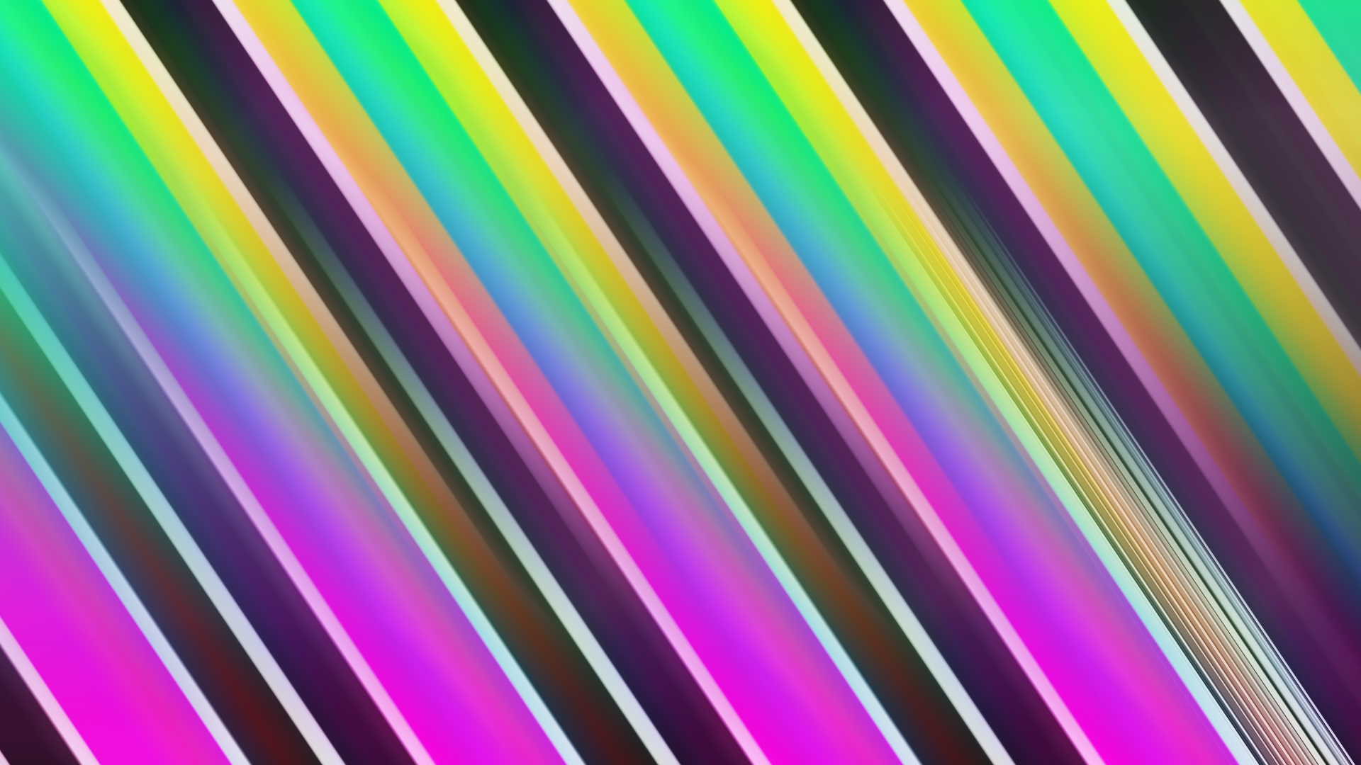 Artistic Colorful Colors Digital Art Gradient Lines 1920x1080