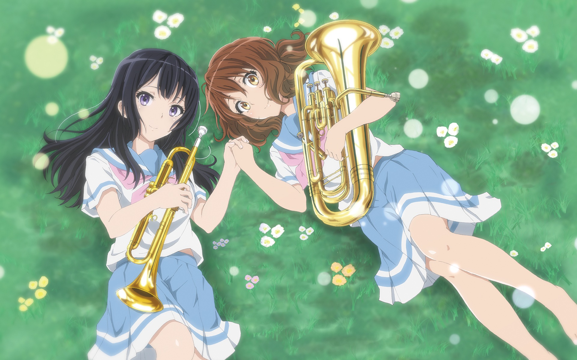 Kumiko Oumae Reina Kousaka Sound Euphonium 1920x1200