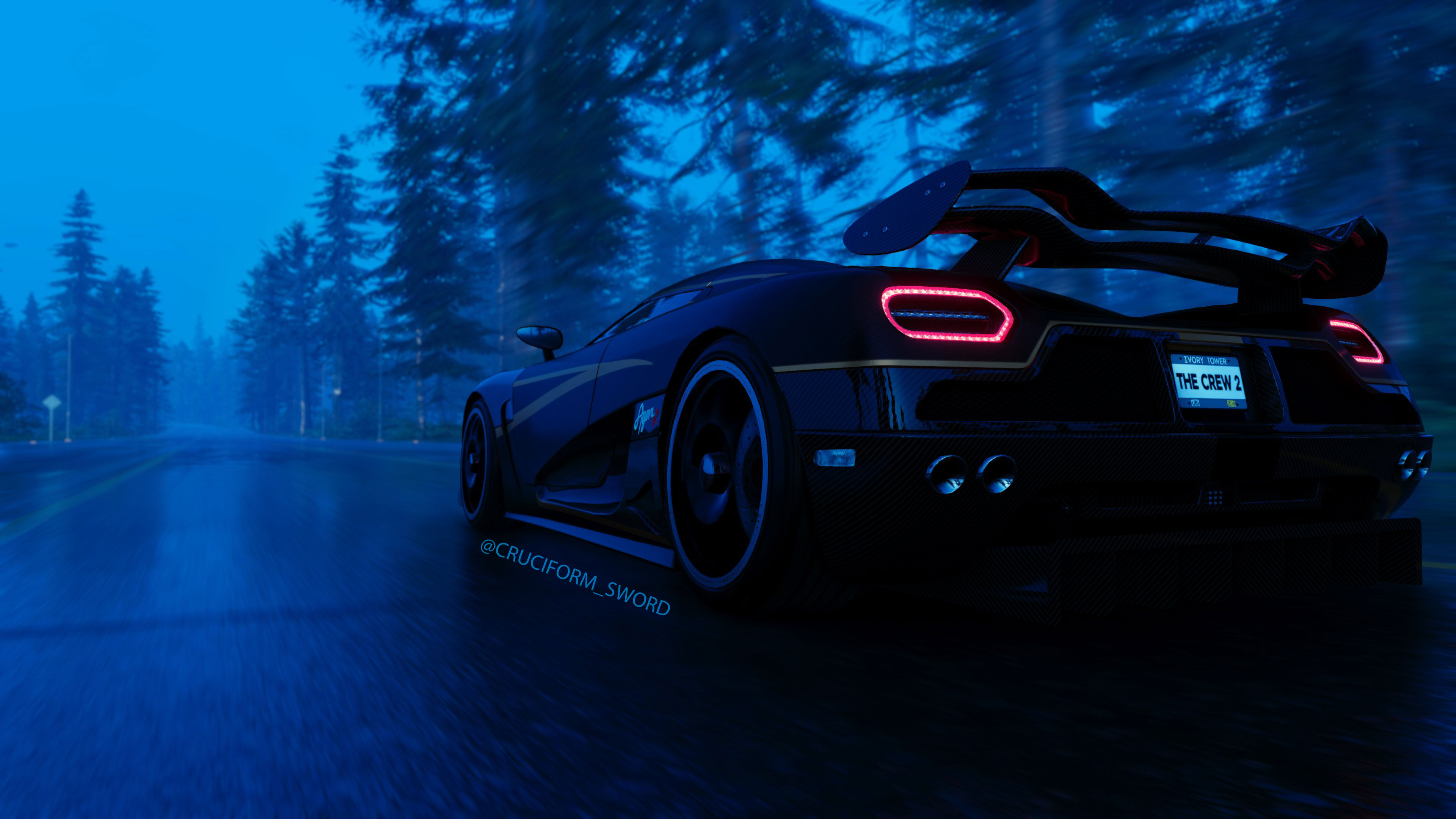 Game Poster The Crew 2 Koenigsegg Agera R Supercars Car Video Game Art The Crew Gamewallpapers Photo 3840x2160