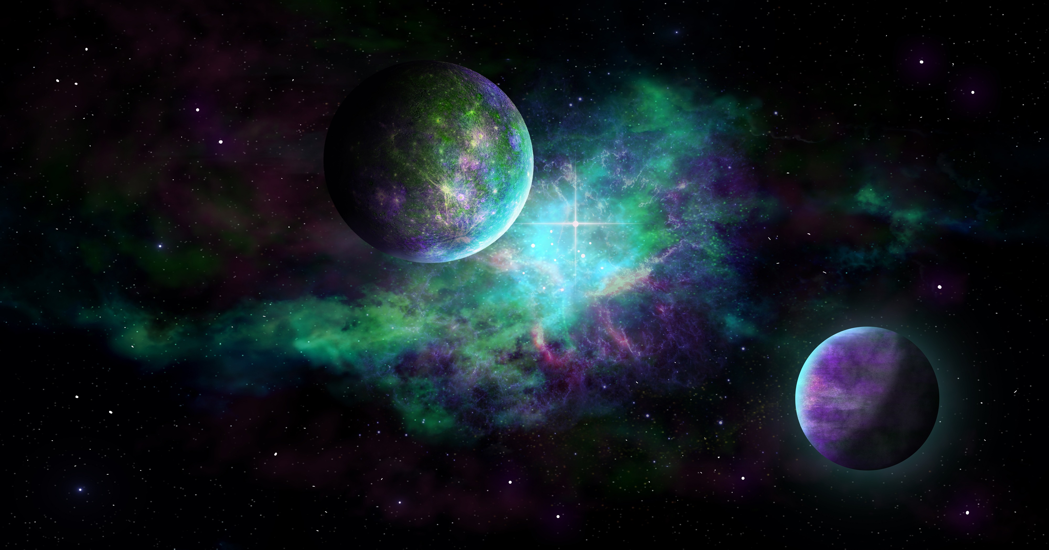Planet Space 4000x2100