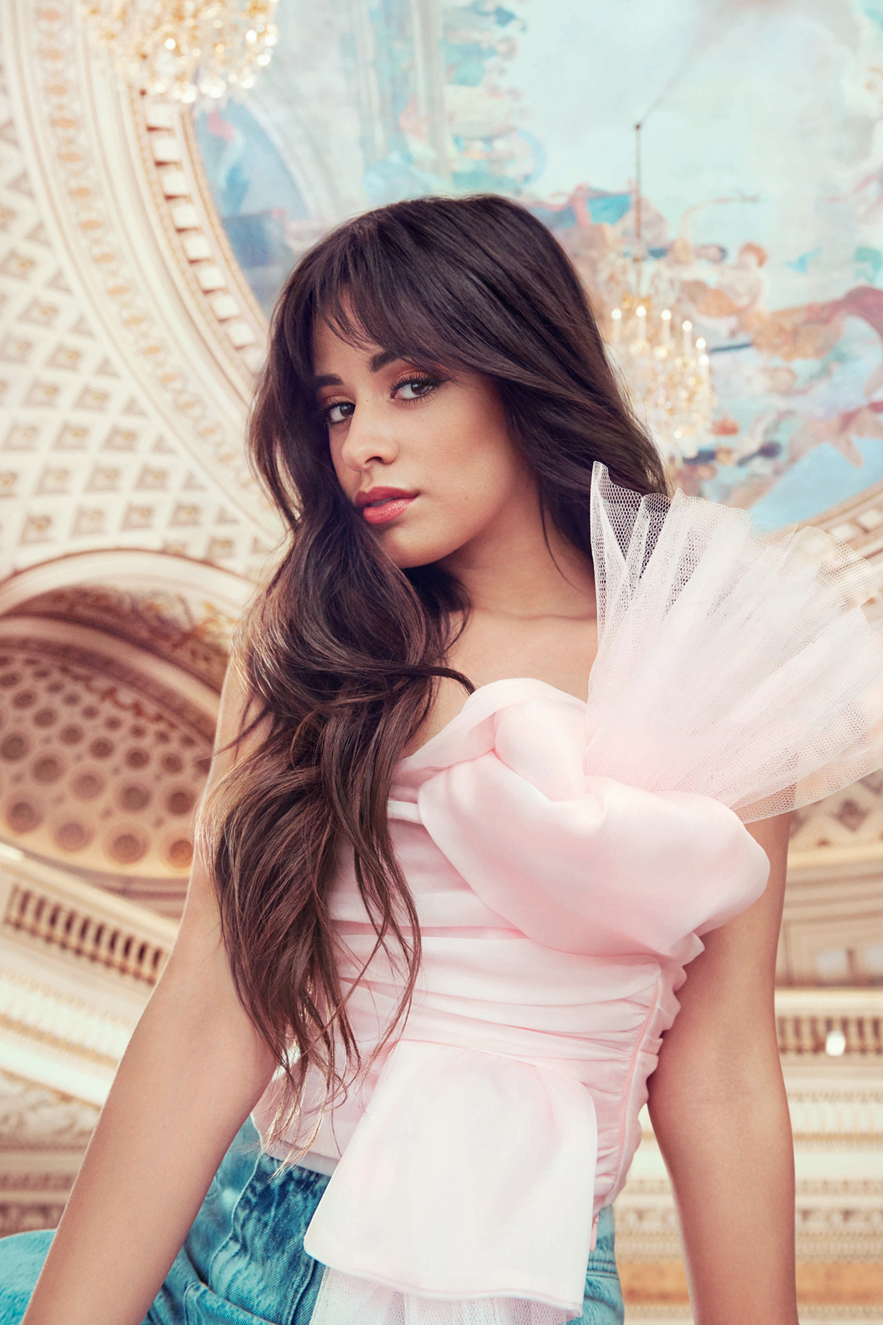 Camila Cabello Women Singer Long Hair Latinas Cuban Dark Hair Lipstick Wallpaper Resolution