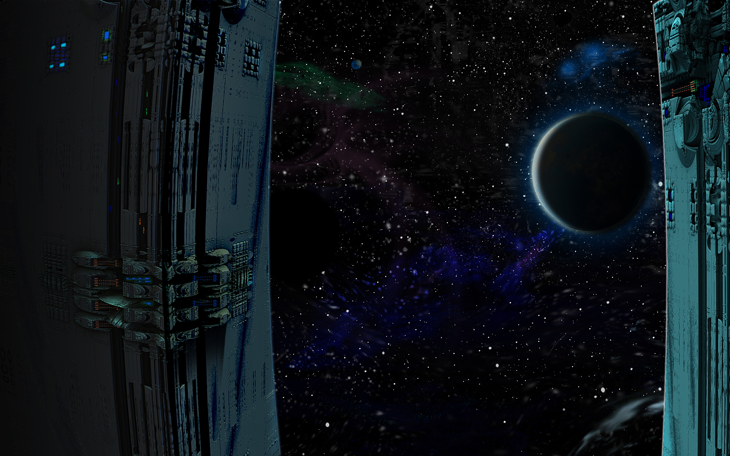 Artistic Fantasy Planet Sci Fi Space 2560x1600