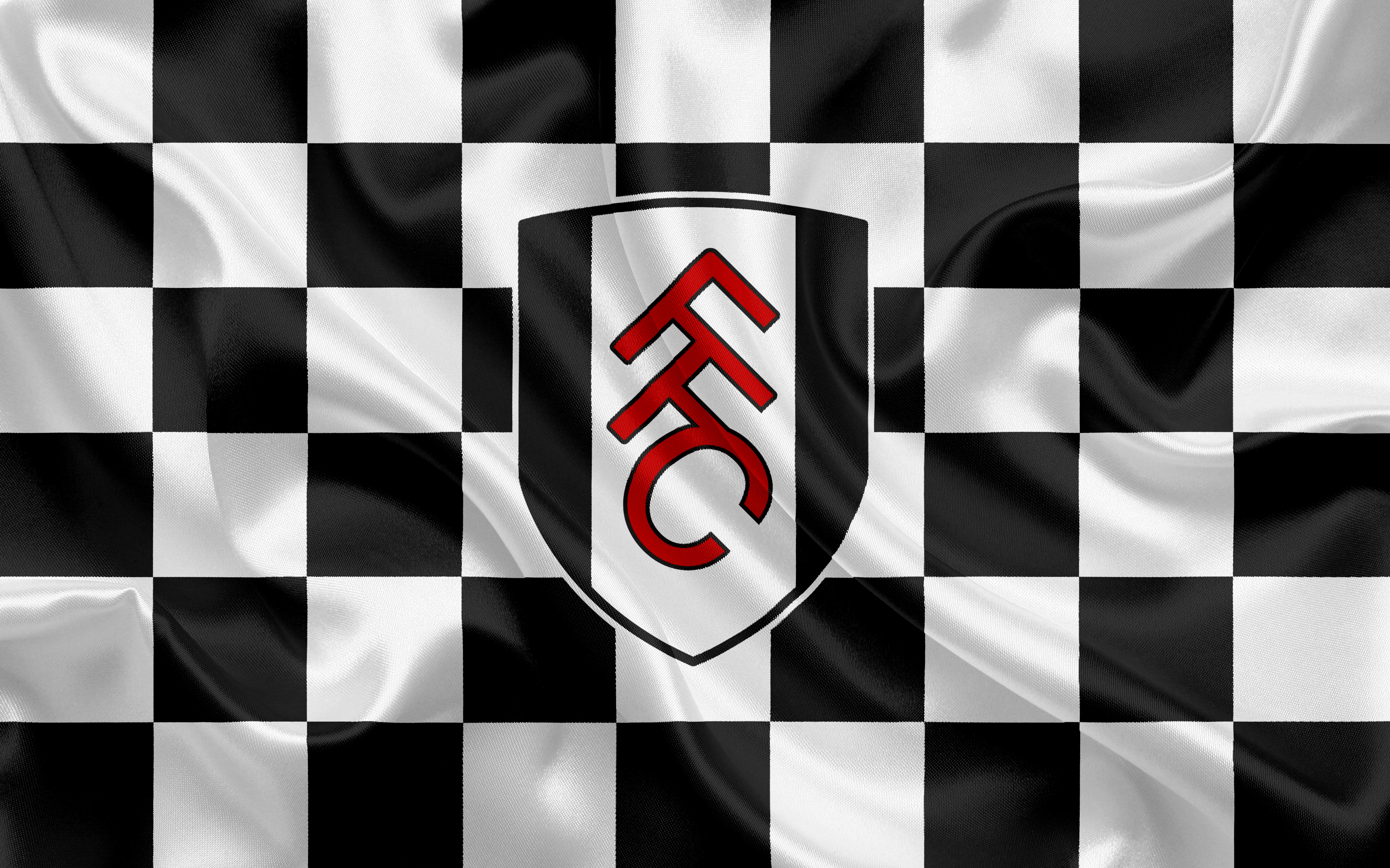Emblem Fulham F C Logo Soccer 3840x2400