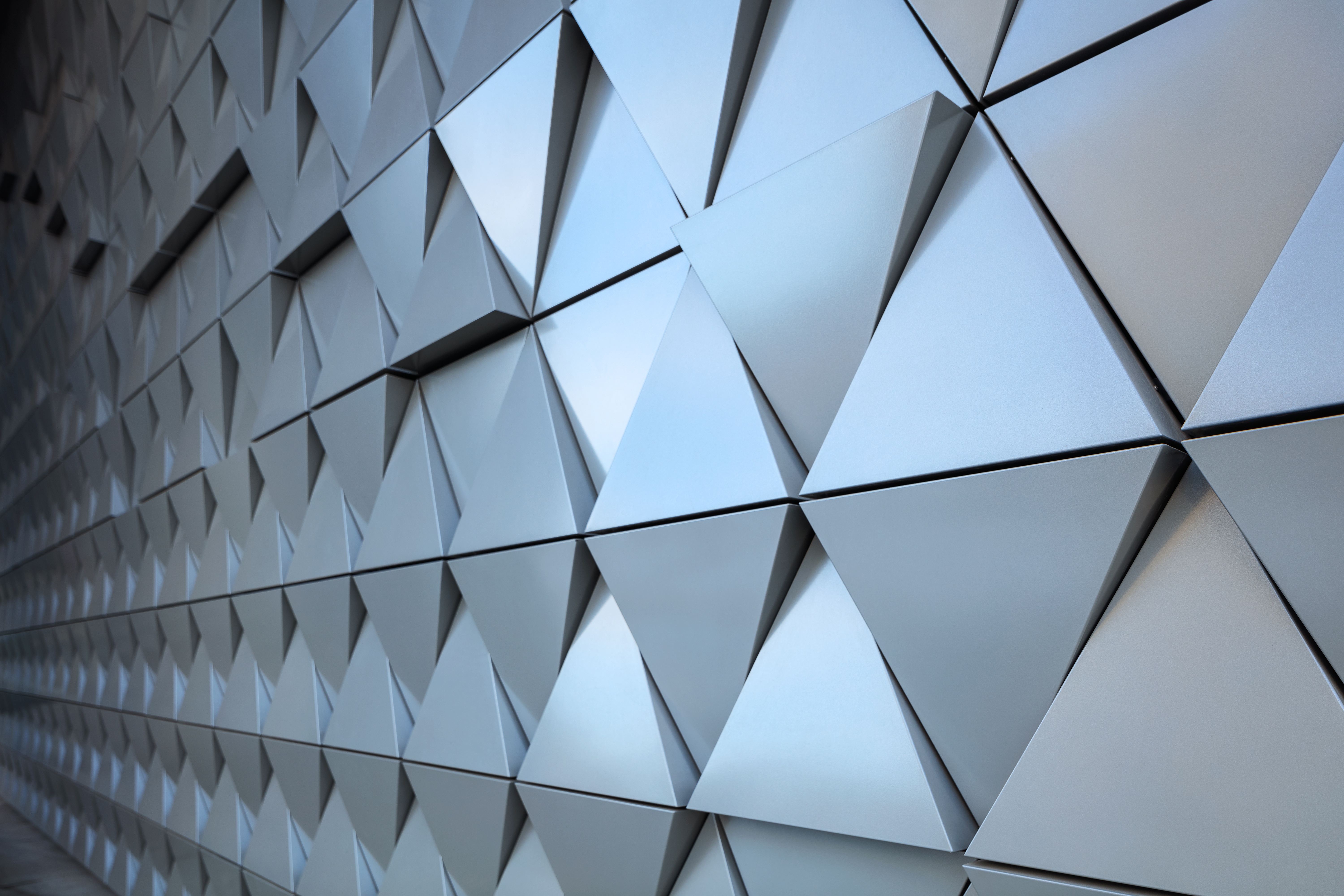 CGi Render Texture Steel Triangle Abstract 6000x4000