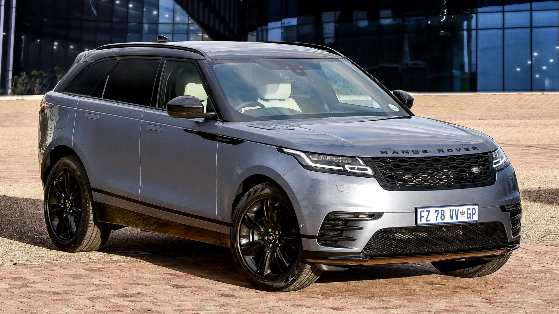 Car Crossover Car Luxury Car Range Rover Velar Suv Silver Car 1920x1080