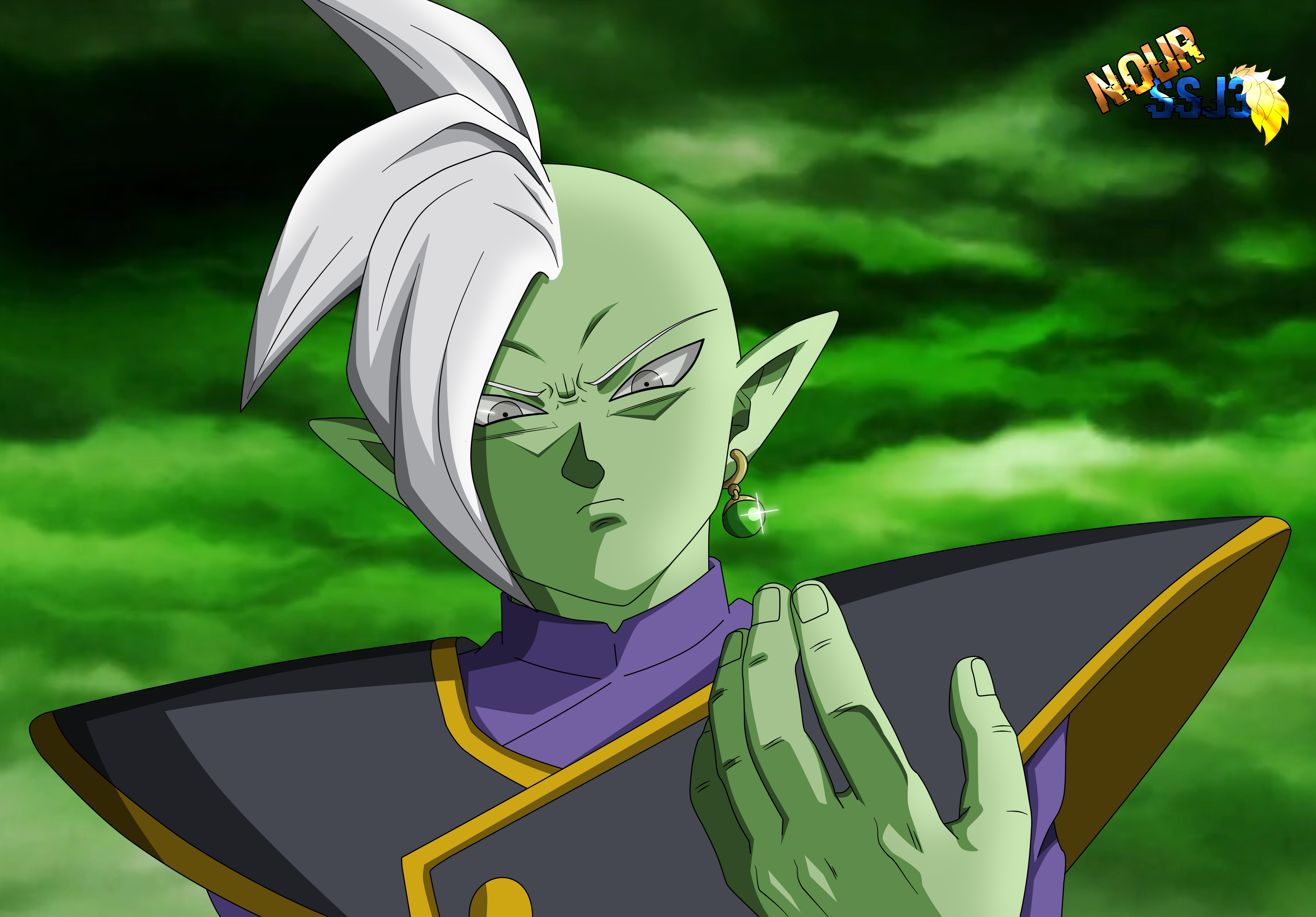 Zamasu Dragon Ball 6468x4504