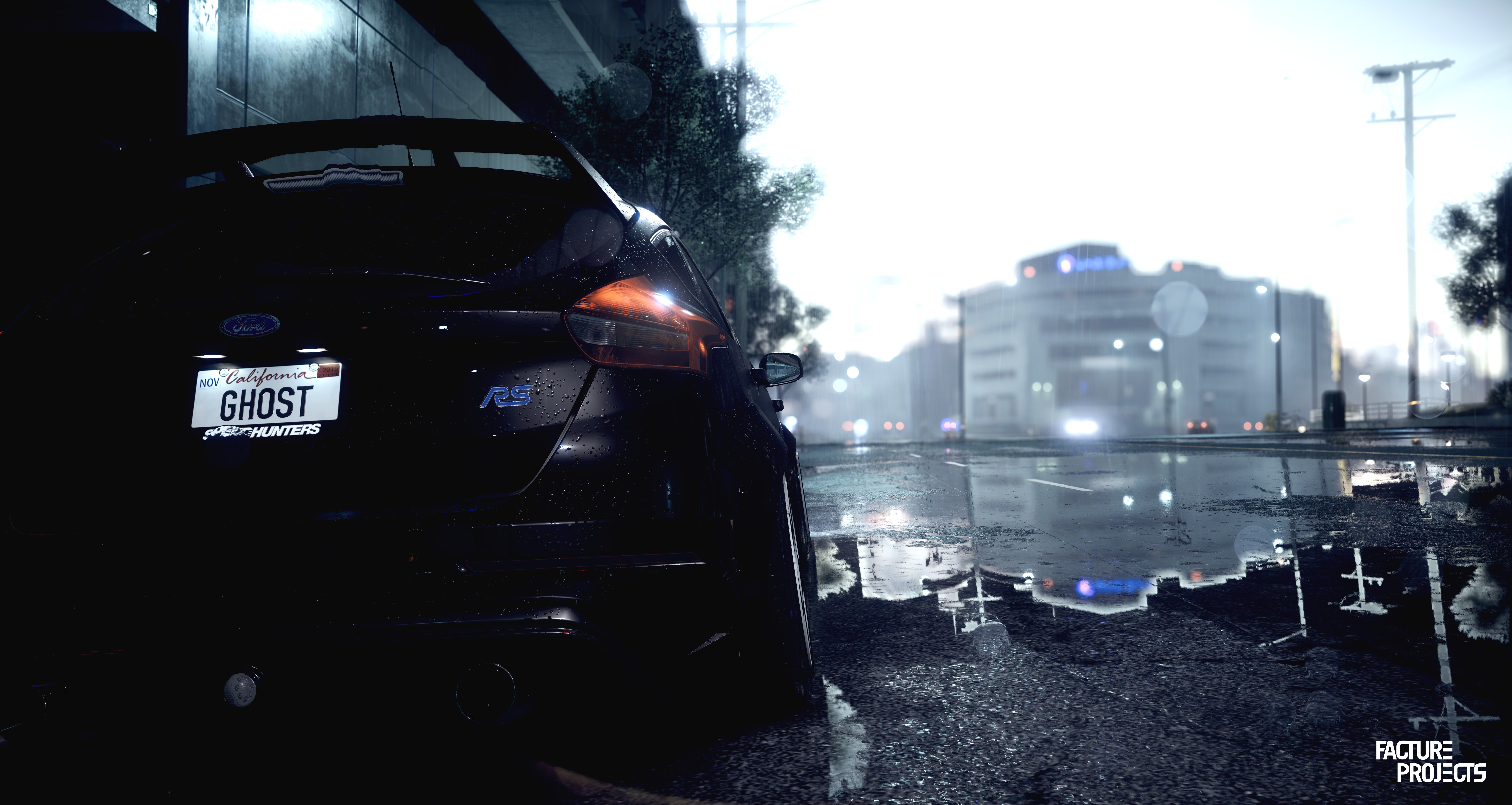 Ford Ford Focus RS Black NFS 2015 Need For Speed Wallpaper -  Resolution:7632x4064 - ID:1190382 