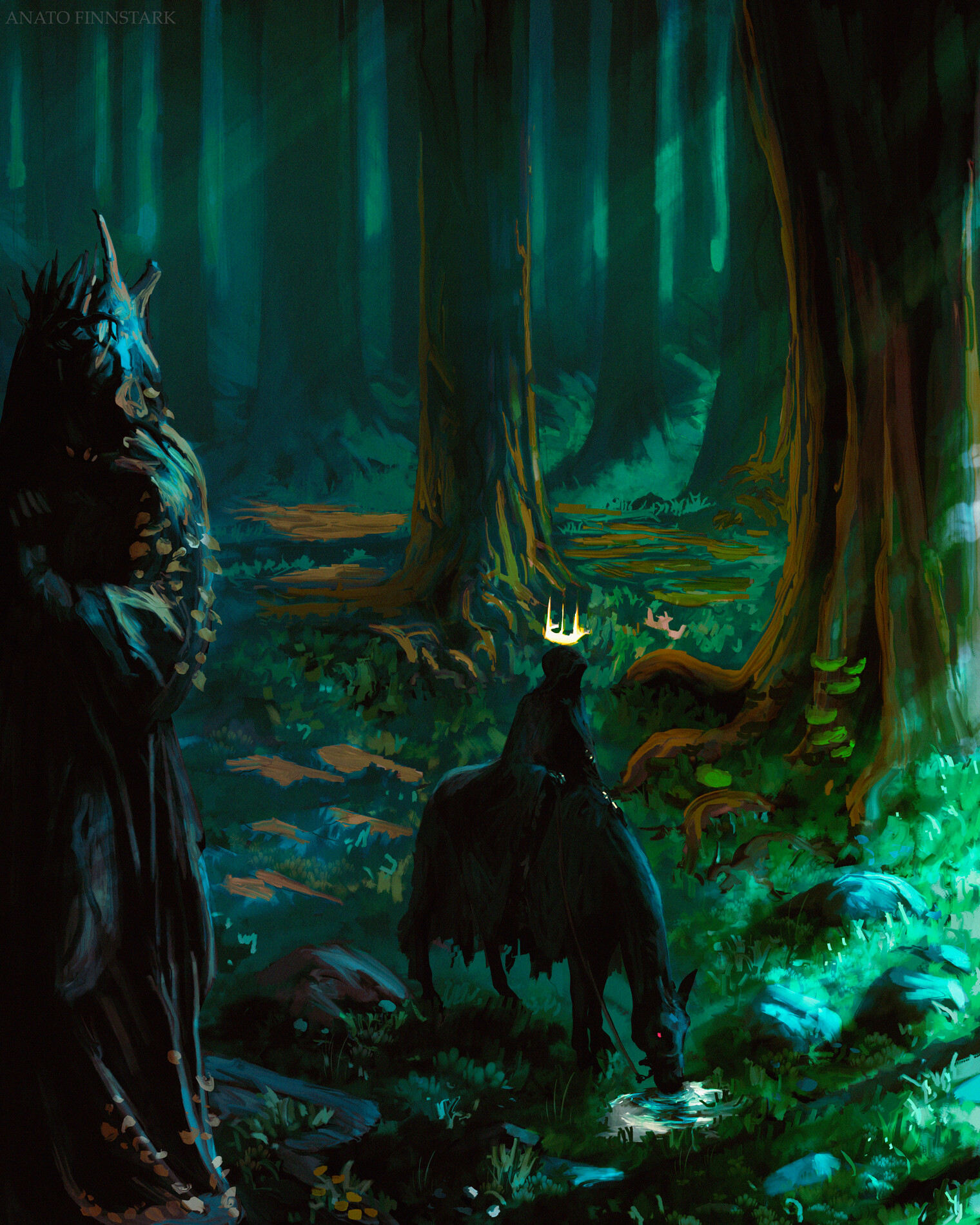 Artwork Fantasy Art Anato Finnstark The Lord Of The Rings Middle Earth Nazgul 1520x1900