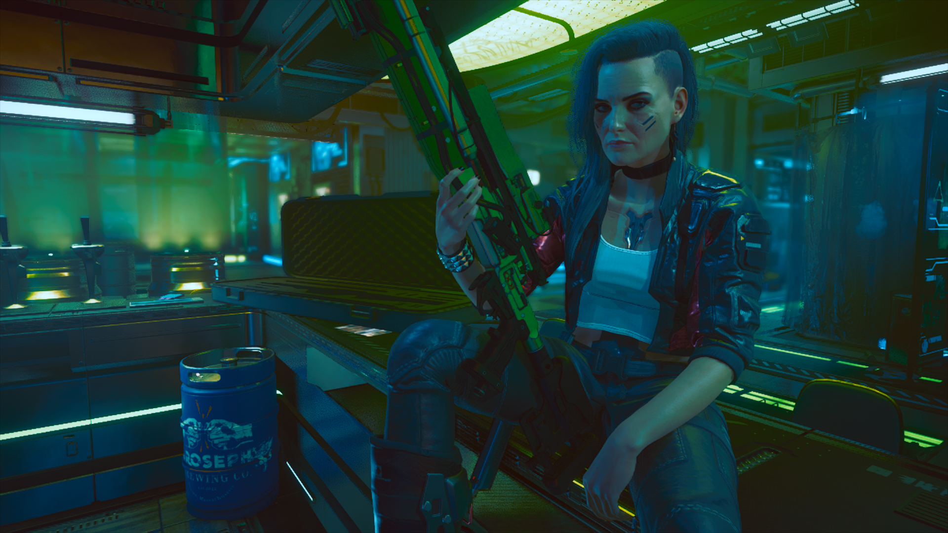 Cyberpunk 2077 Rogue Character CD Projekt RED 1920x1080