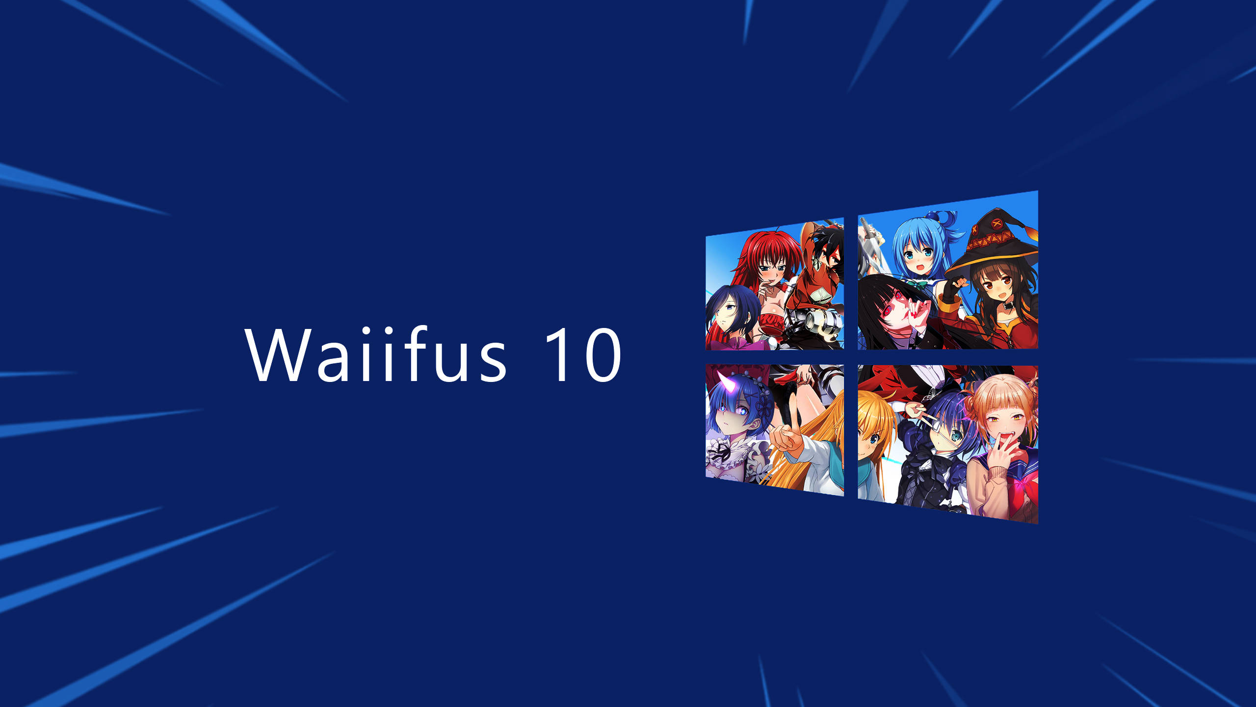 Waifu2x Anime Windows 10 Kawai Miki 2560x1440