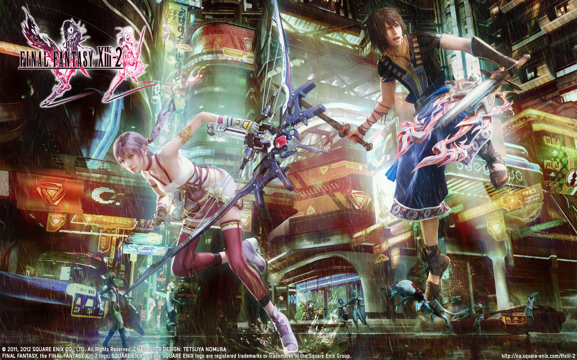 Video Game Final Fantasy Xiii 2 Wallpaper Resolution 19x10 Id Wallha Com